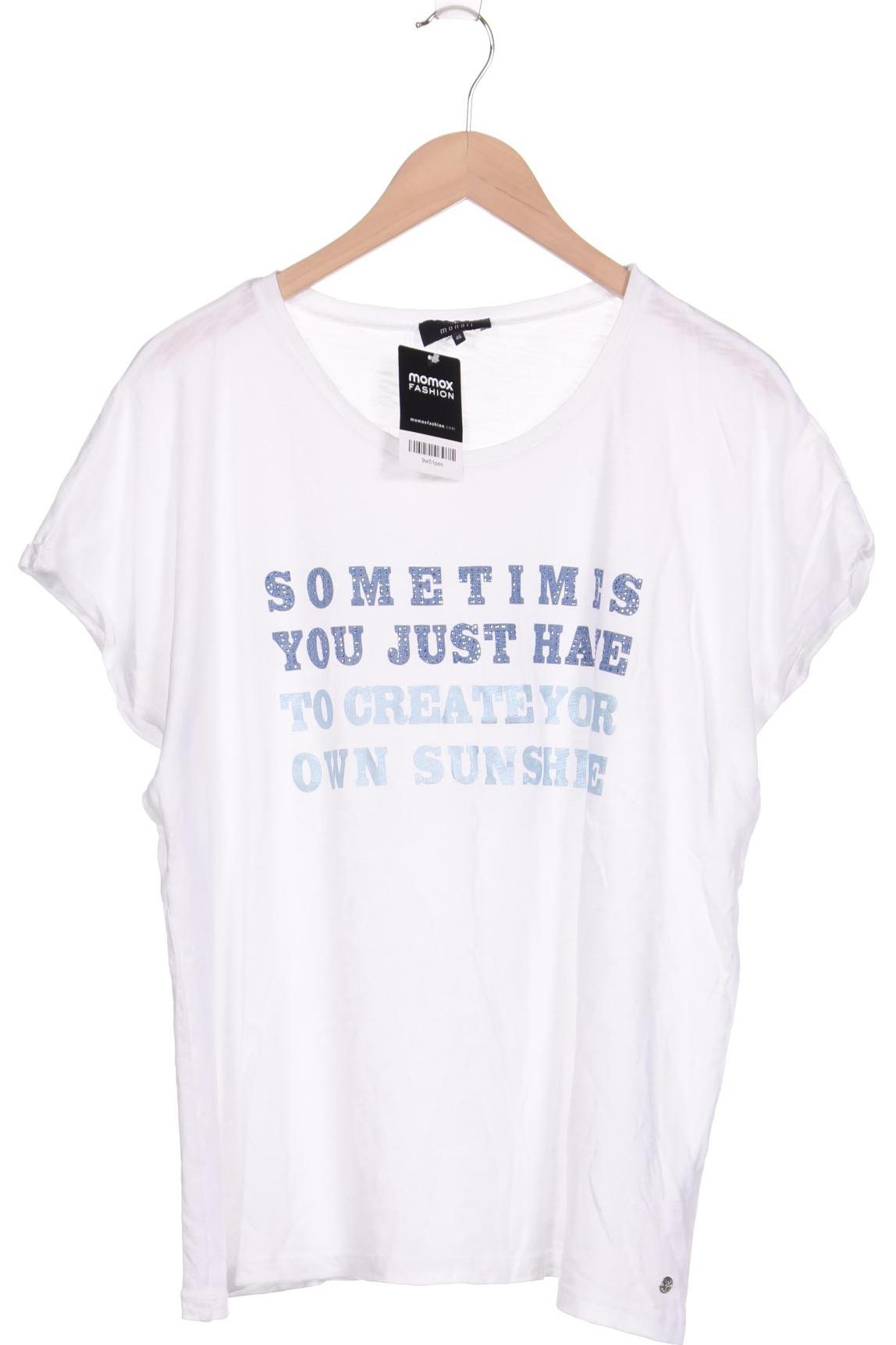 

monari Damen T-Shirt, weiß