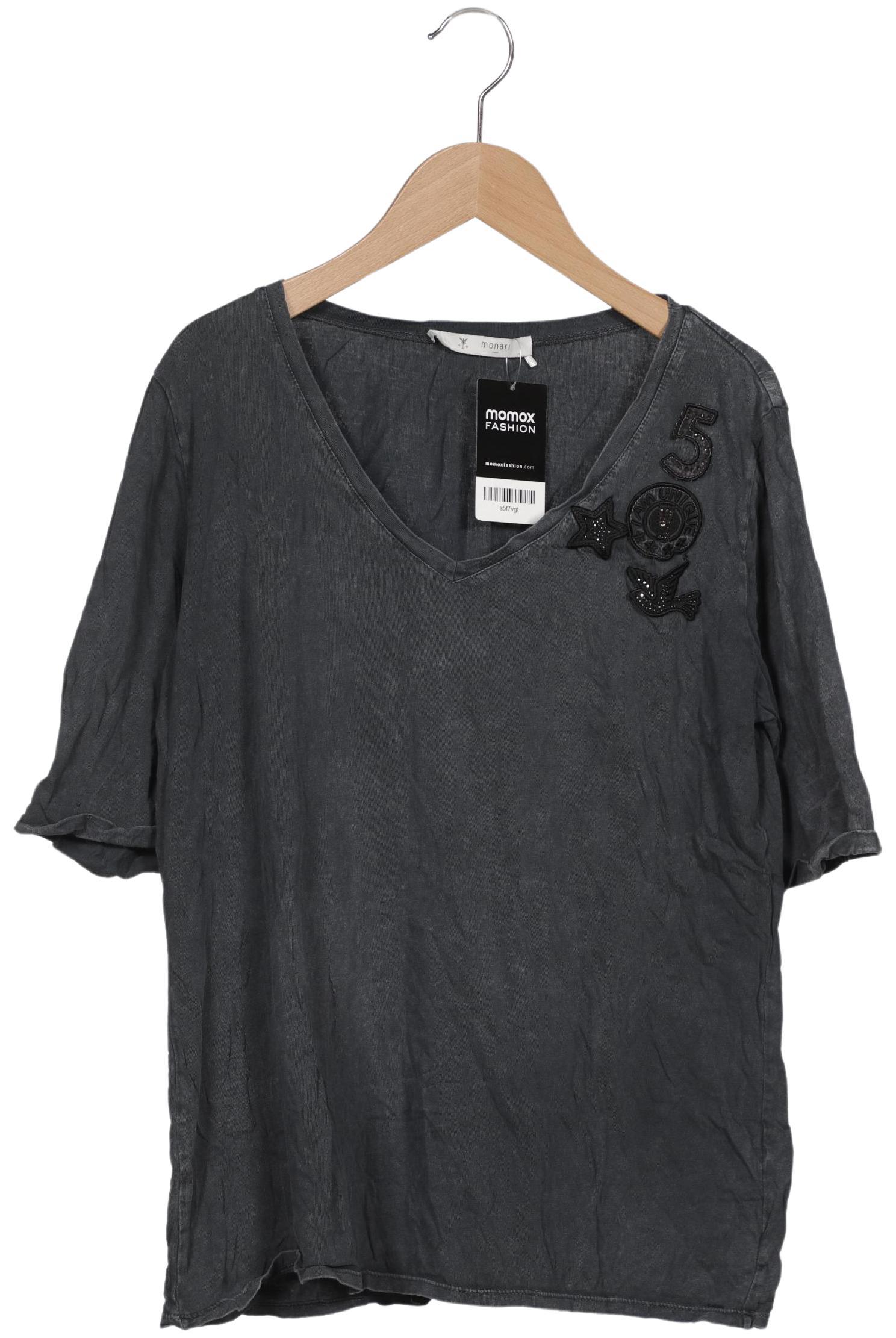 

monari Damen T-Shirt, grau, Gr. 38