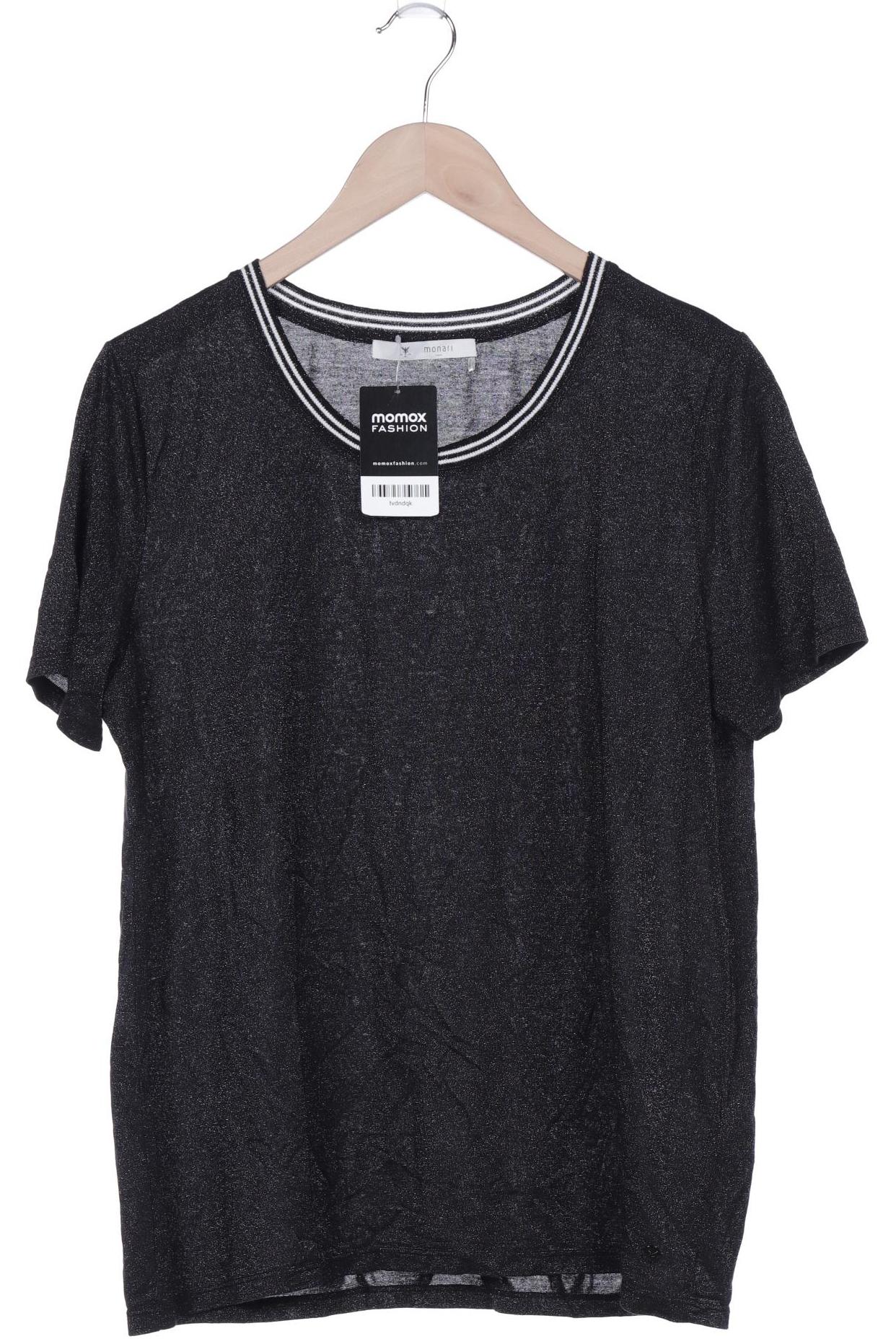 

monari Damen T-Shirt, schwarz, Gr. 44