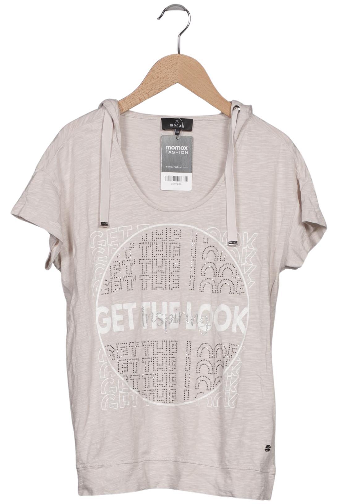 

monari Damen T-Shirt, beige, Gr. 36