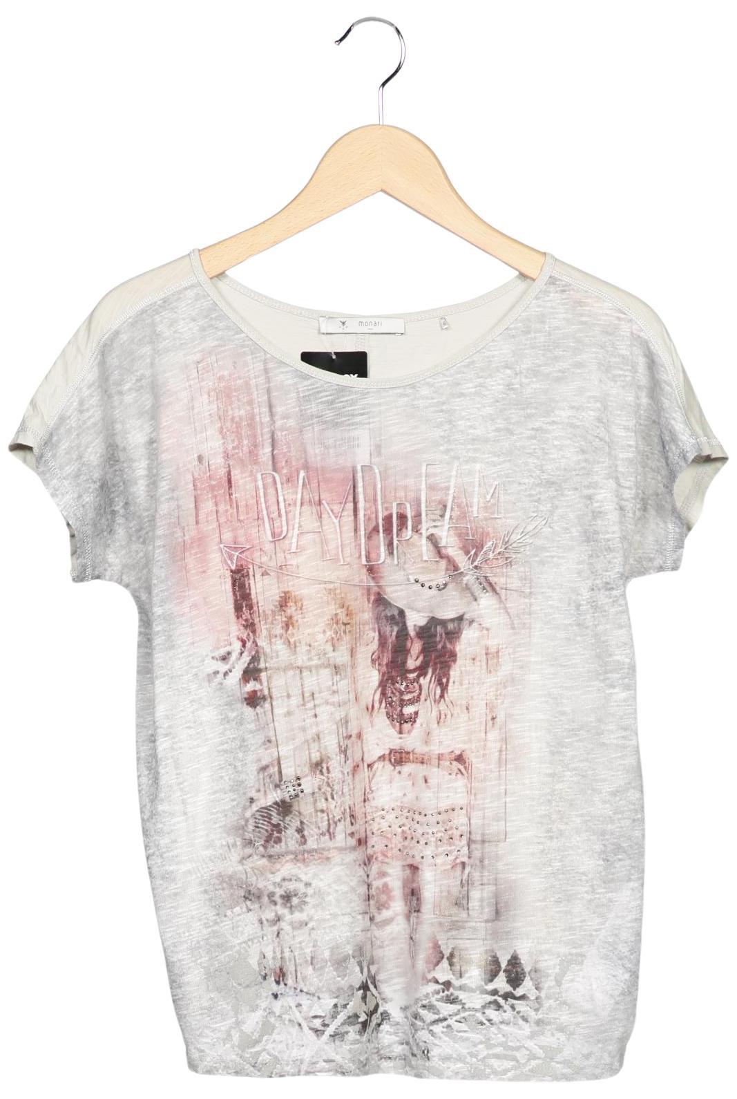 

monari Damen T-Shirt, grau, Gr. 36