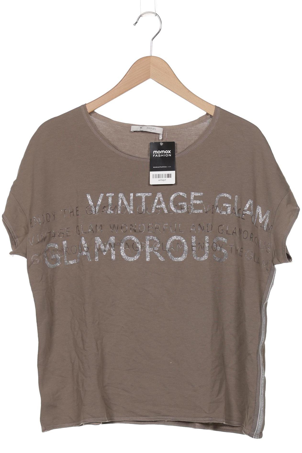 

monari Damen T-Shirt, braun, Gr. 42
