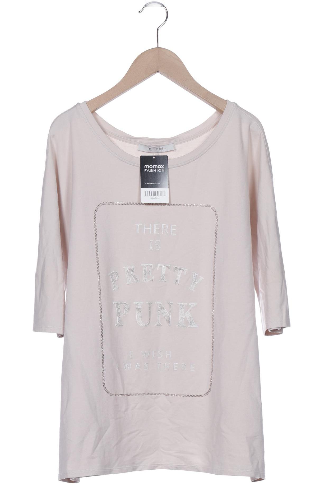 

monari Damen T-Shirt, beige, Gr. 44