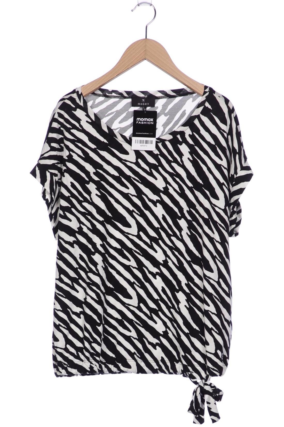 

monari Damen T-Shirt, schwarz, Gr. 36