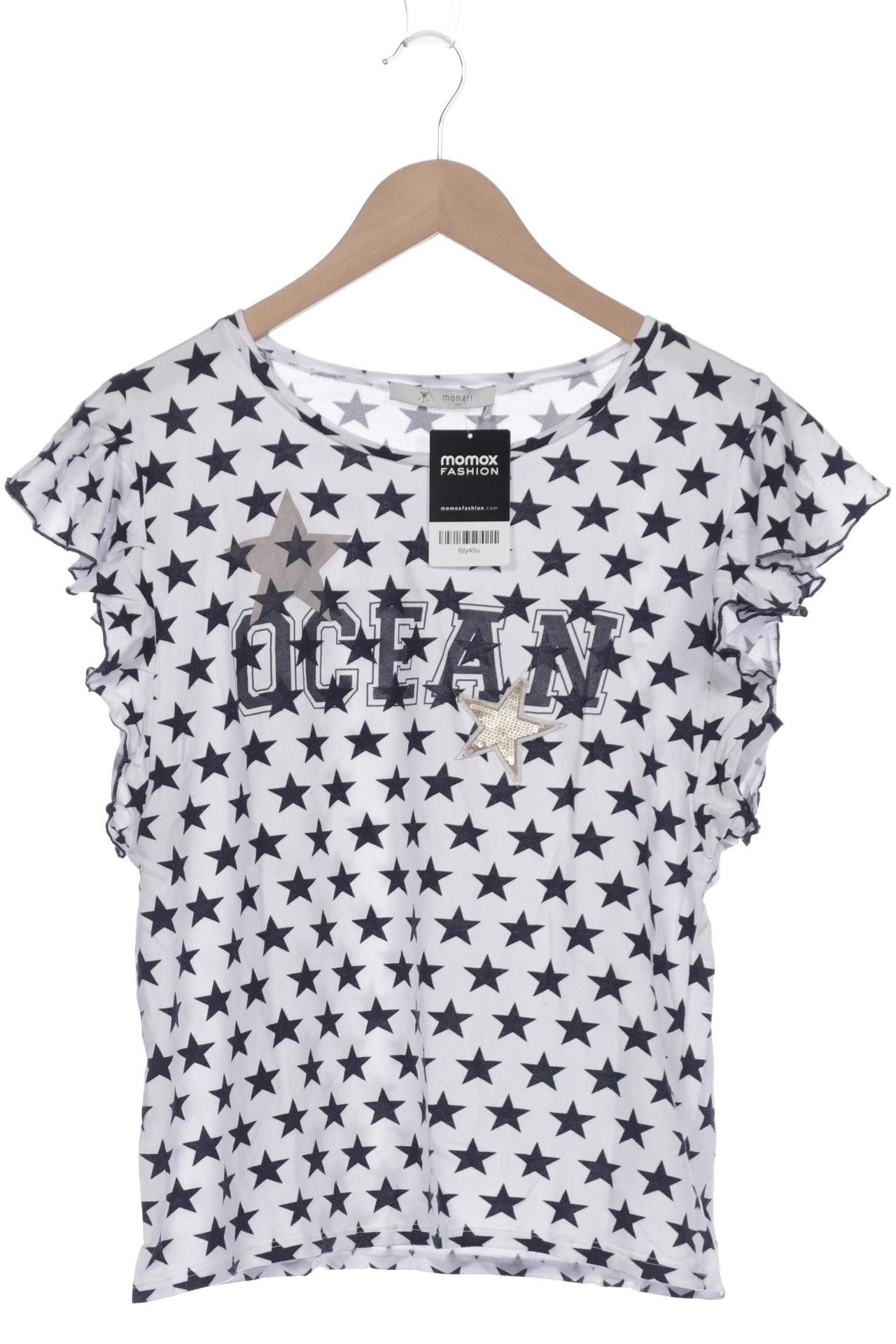 

monari Damen T-Shirt, weiß, Gr. 44