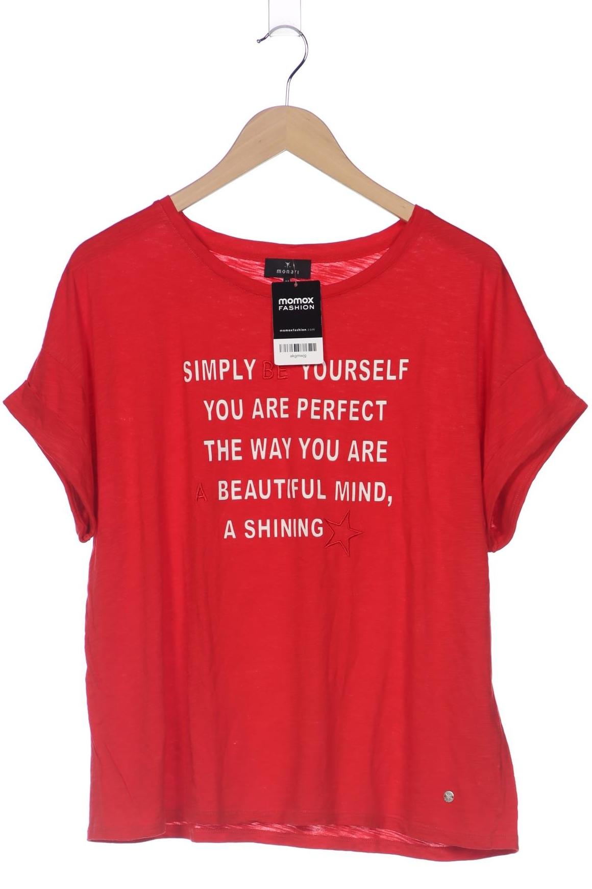 

monari Damen T-Shirt, rot, Gr. 44