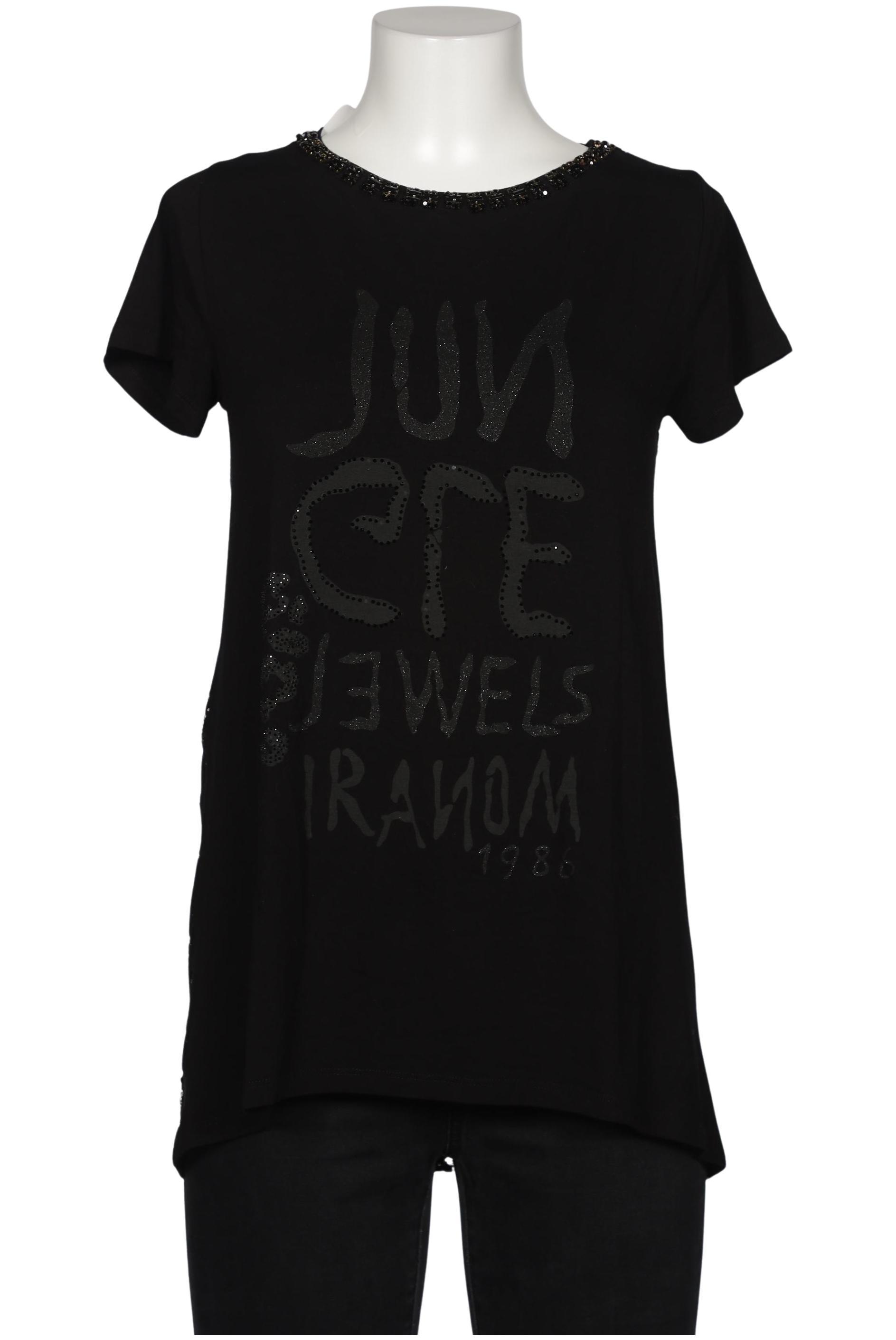 

monari Damen T-Shirt, schwarz, Gr. 38