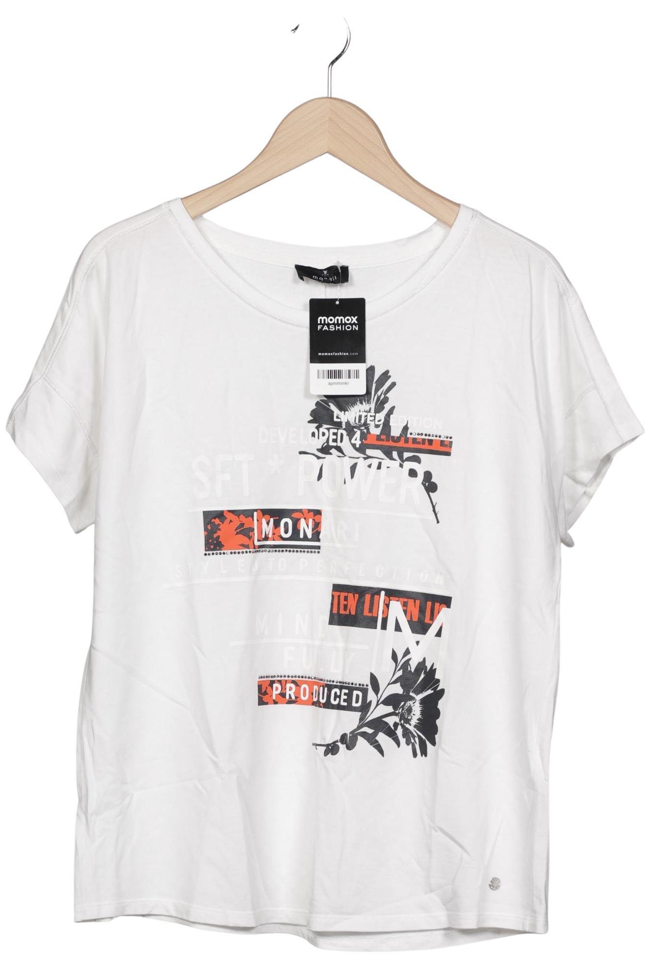 

monari Damen T-Shirt, weiß, Gr. 42