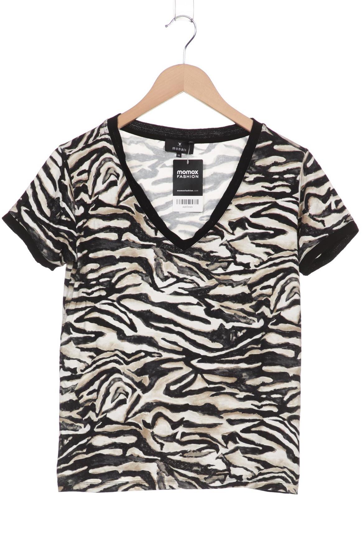 

monari Damen T-Shirt, cremeweiß