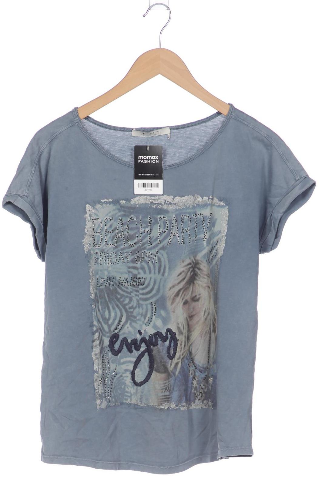 

monari Damen T-Shirt, blau, Gr. 44
