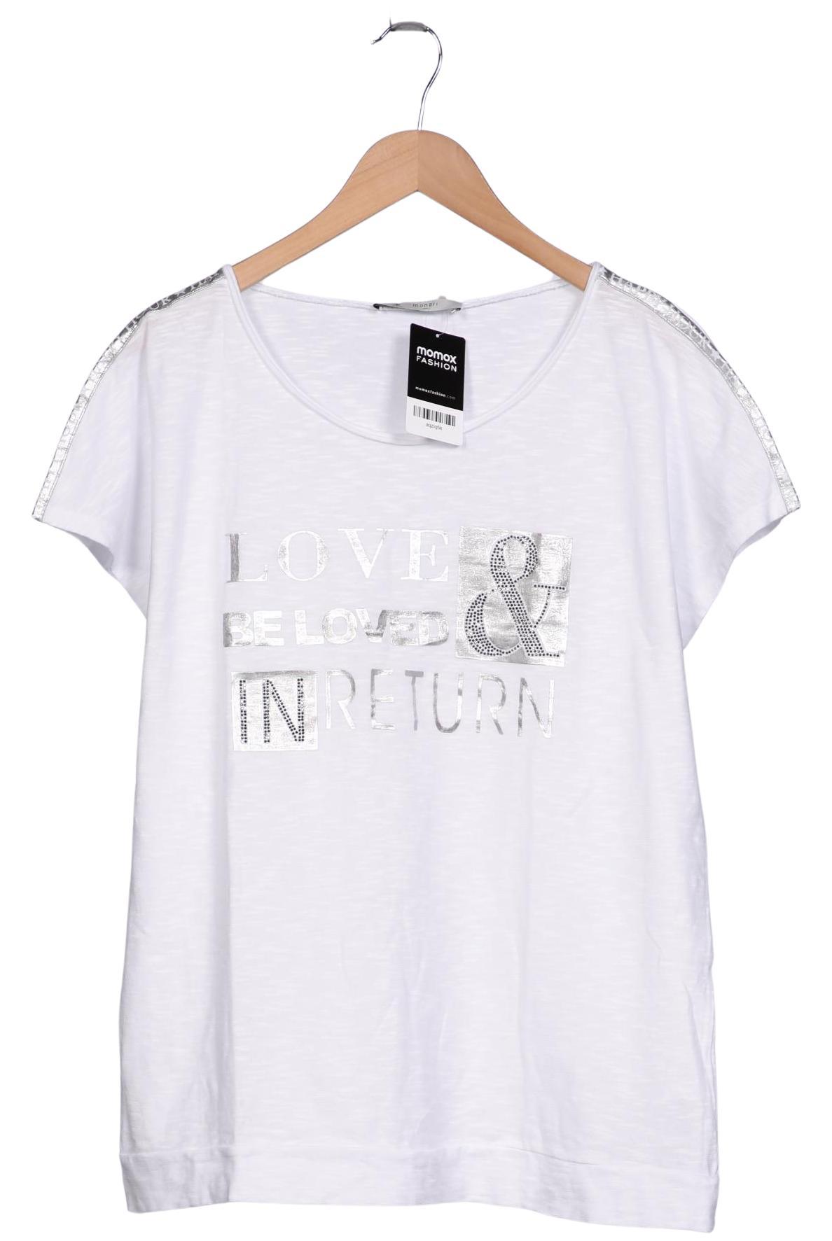 

monari Damen T-Shirt, weiß, Gr. 44
