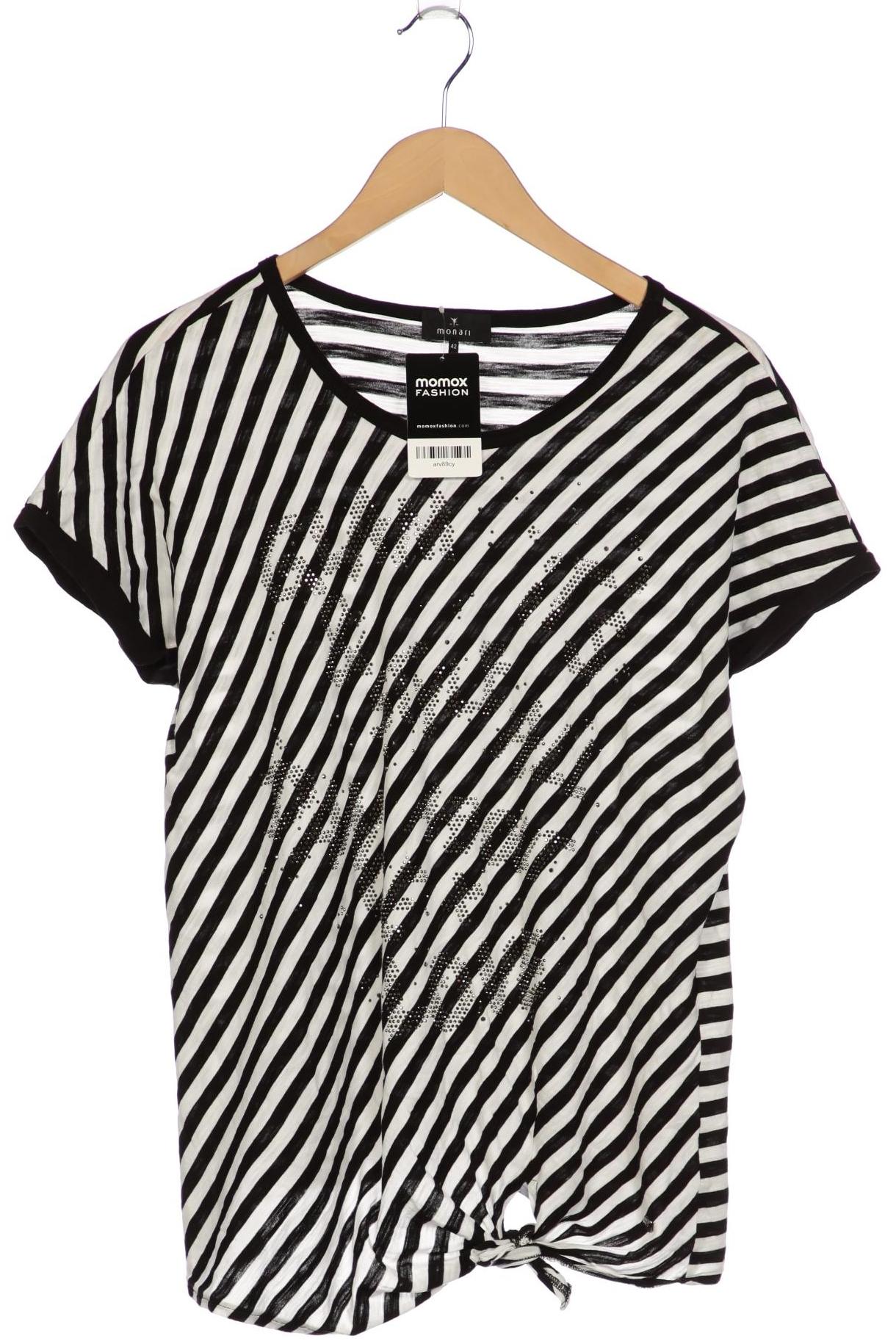 

monari Damen T-Shirt, schwarz, Gr. 42