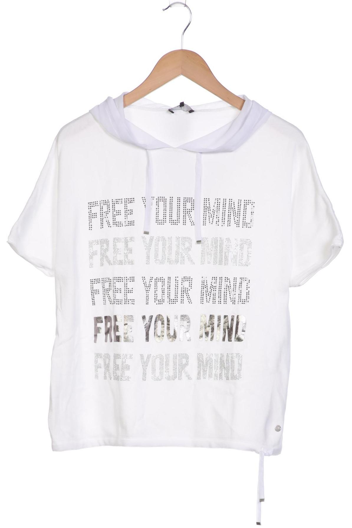 

monari Damen T-Shirt, weiß