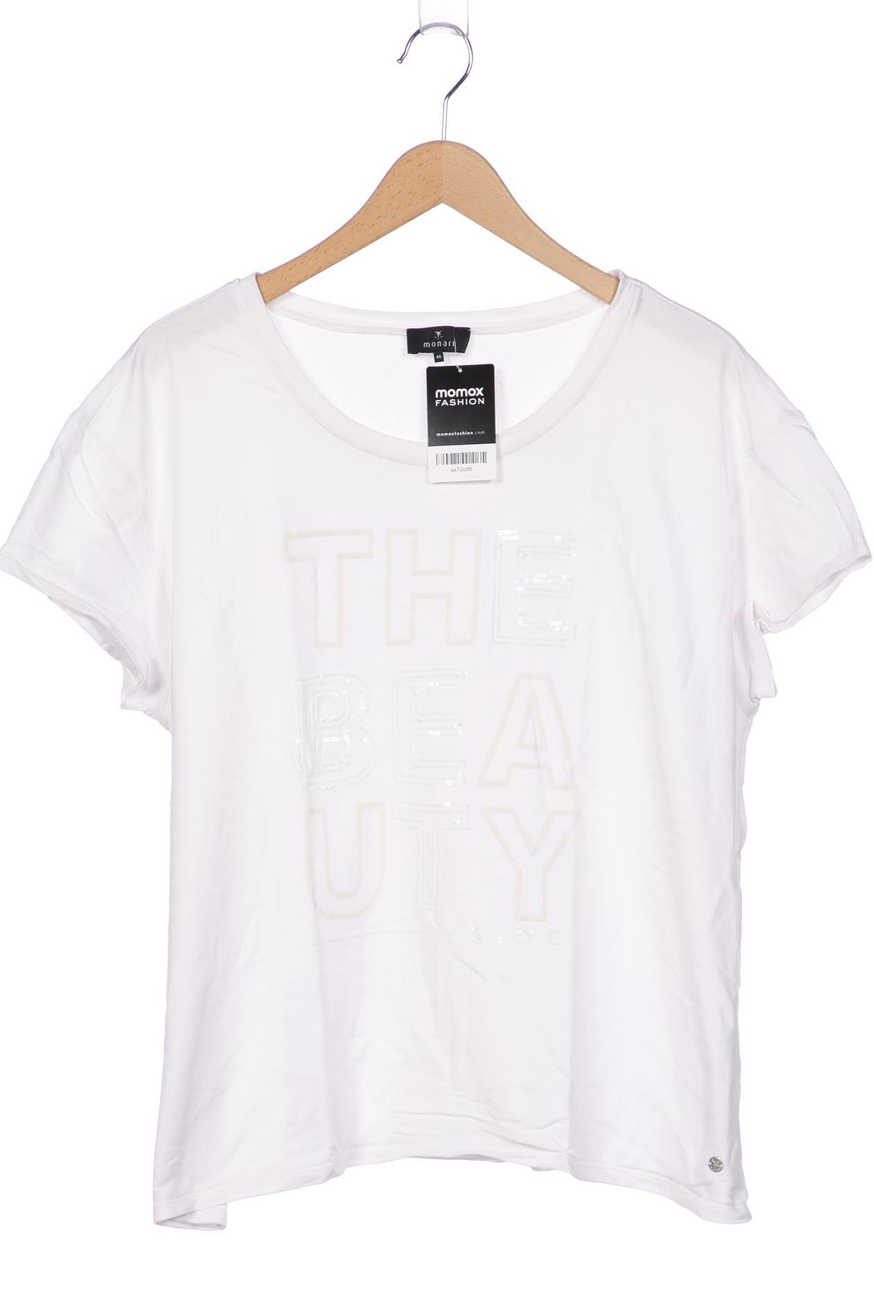 

monari Damen T-Shirt, weiß