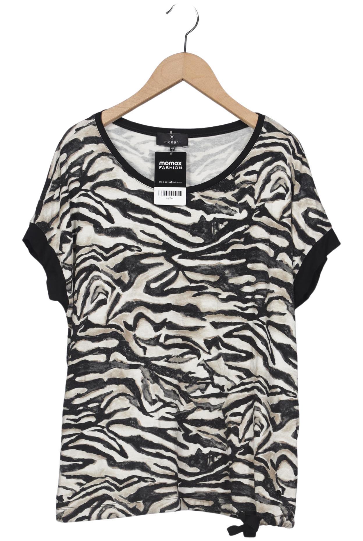 

monari Damen T-Shirt, schwarz, Gr. 40