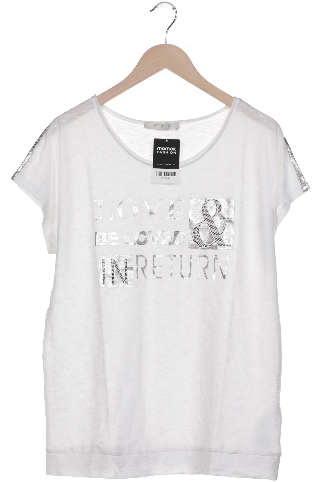 

monari Damen T-Shirt, weiß, Gr. 42