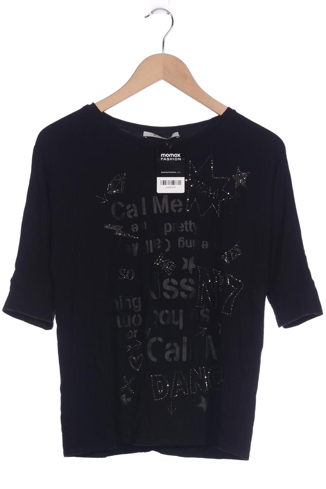 

monari Damen T-Shirt, schwarz, Gr. 36