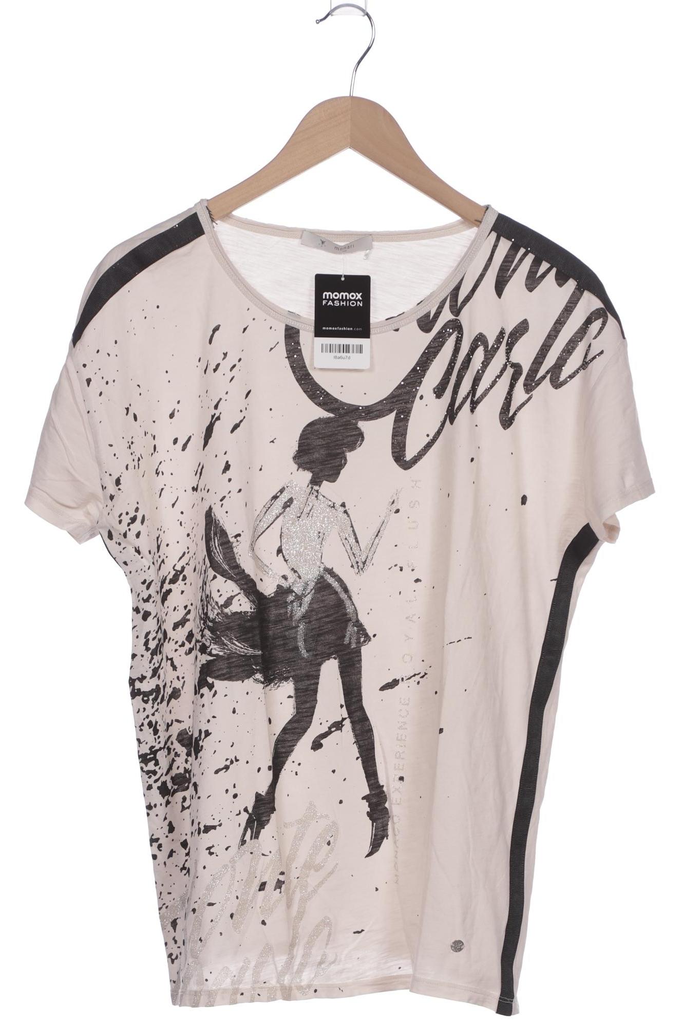 

monari Damen T-Shirt, beige, Gr. 46