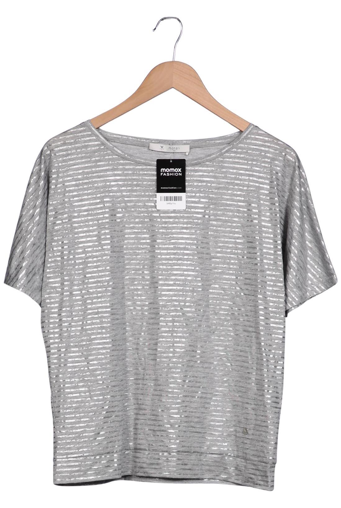 

monari Damen T-Shirt, silber, Gr. 38
