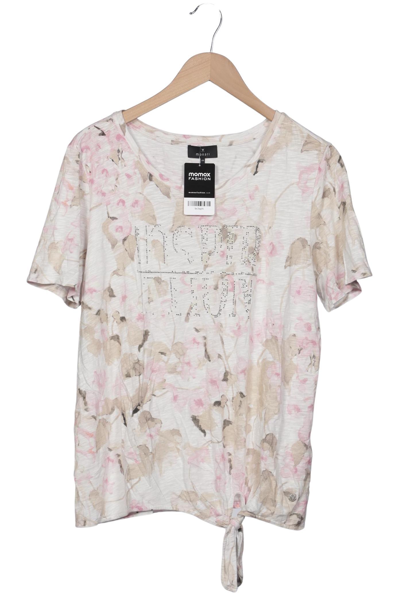 

monari Damen T-Shirt, beige, Gr. 44