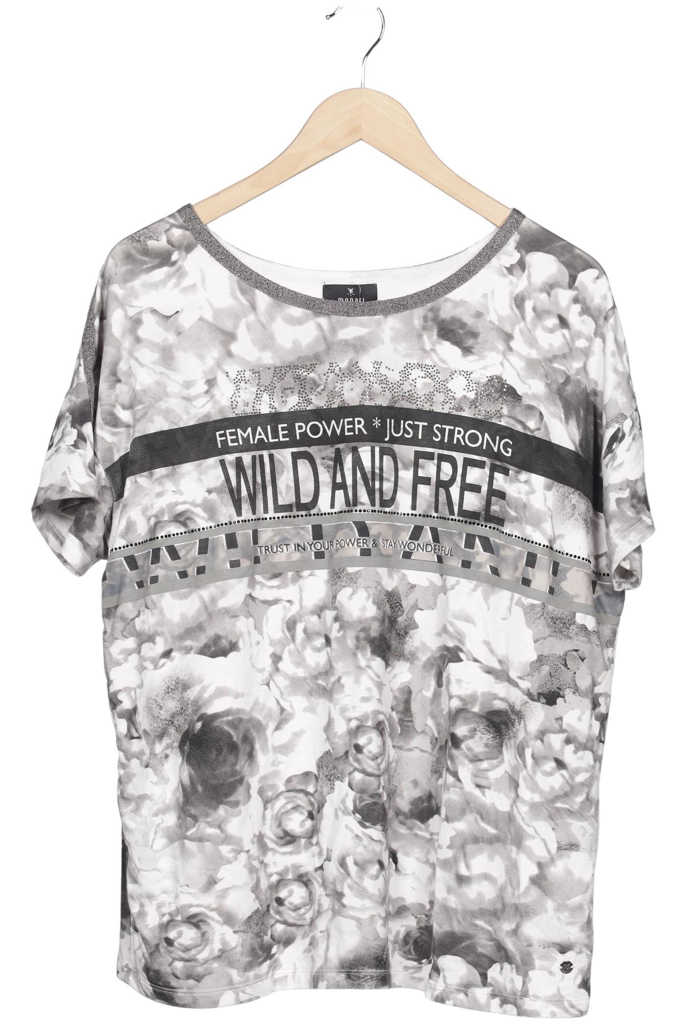 

monari Damen T-Shirt, grau, Gr. 46