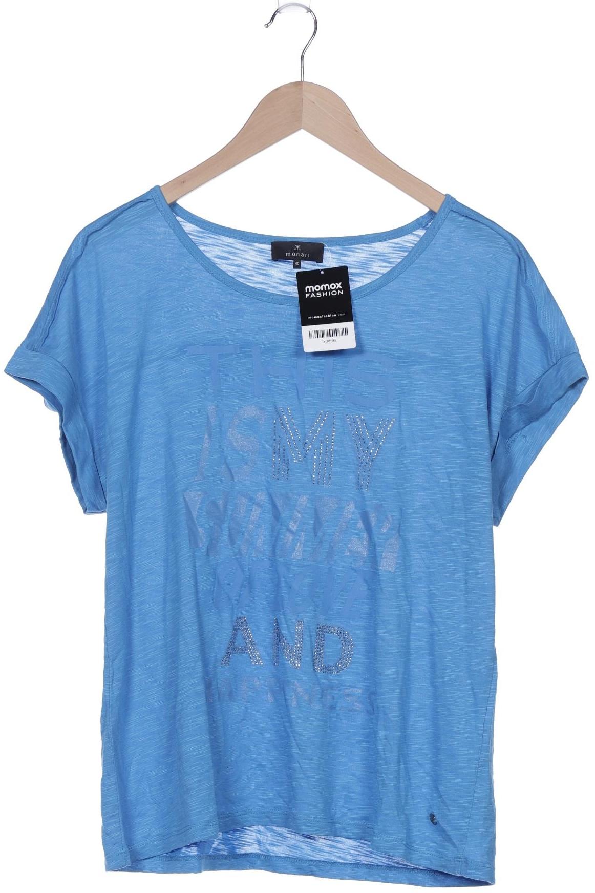 

monari Damen T-Shirt, blau, Gr. 40
