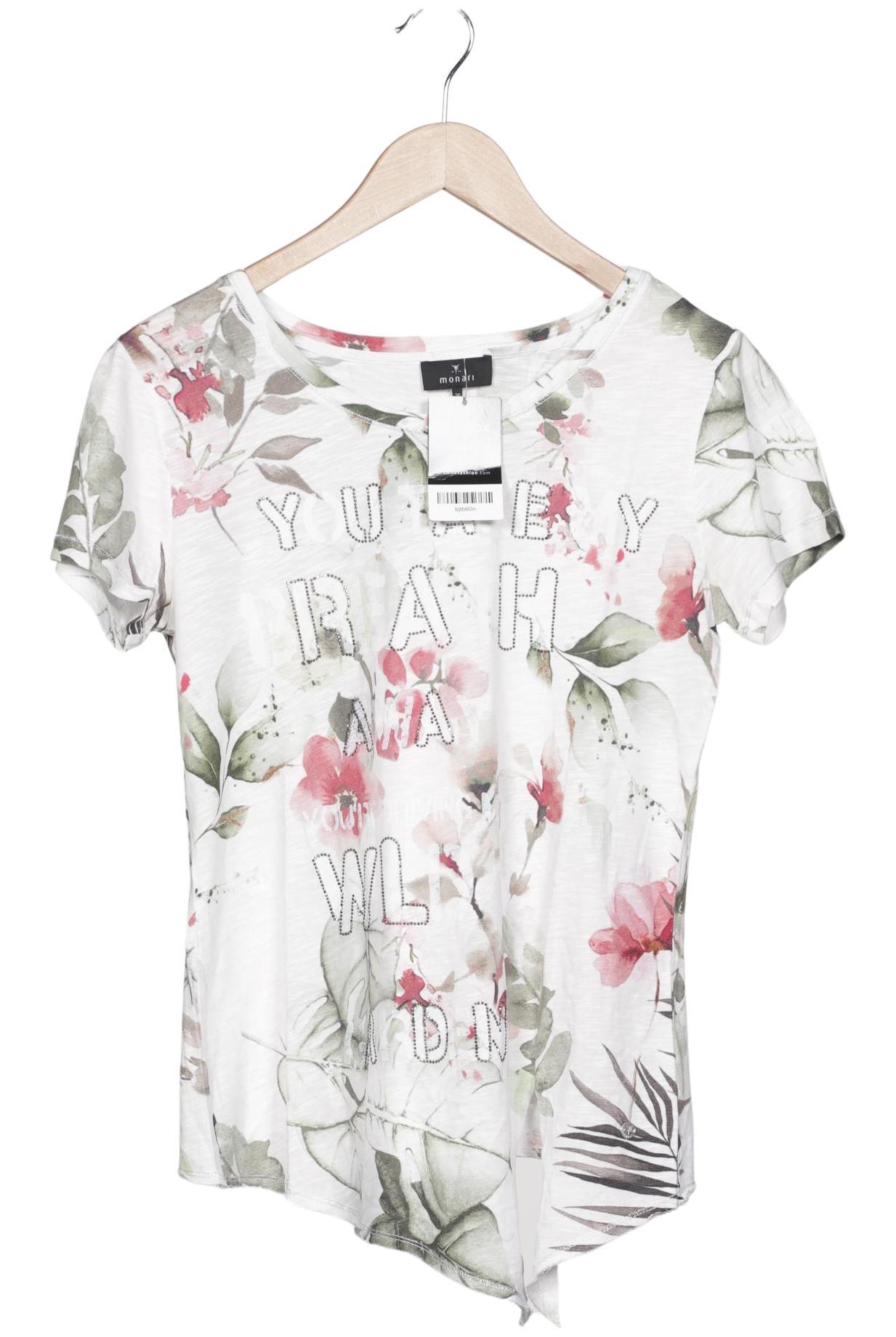 

monari Damen T-Shirt, weiß, Gr. 36