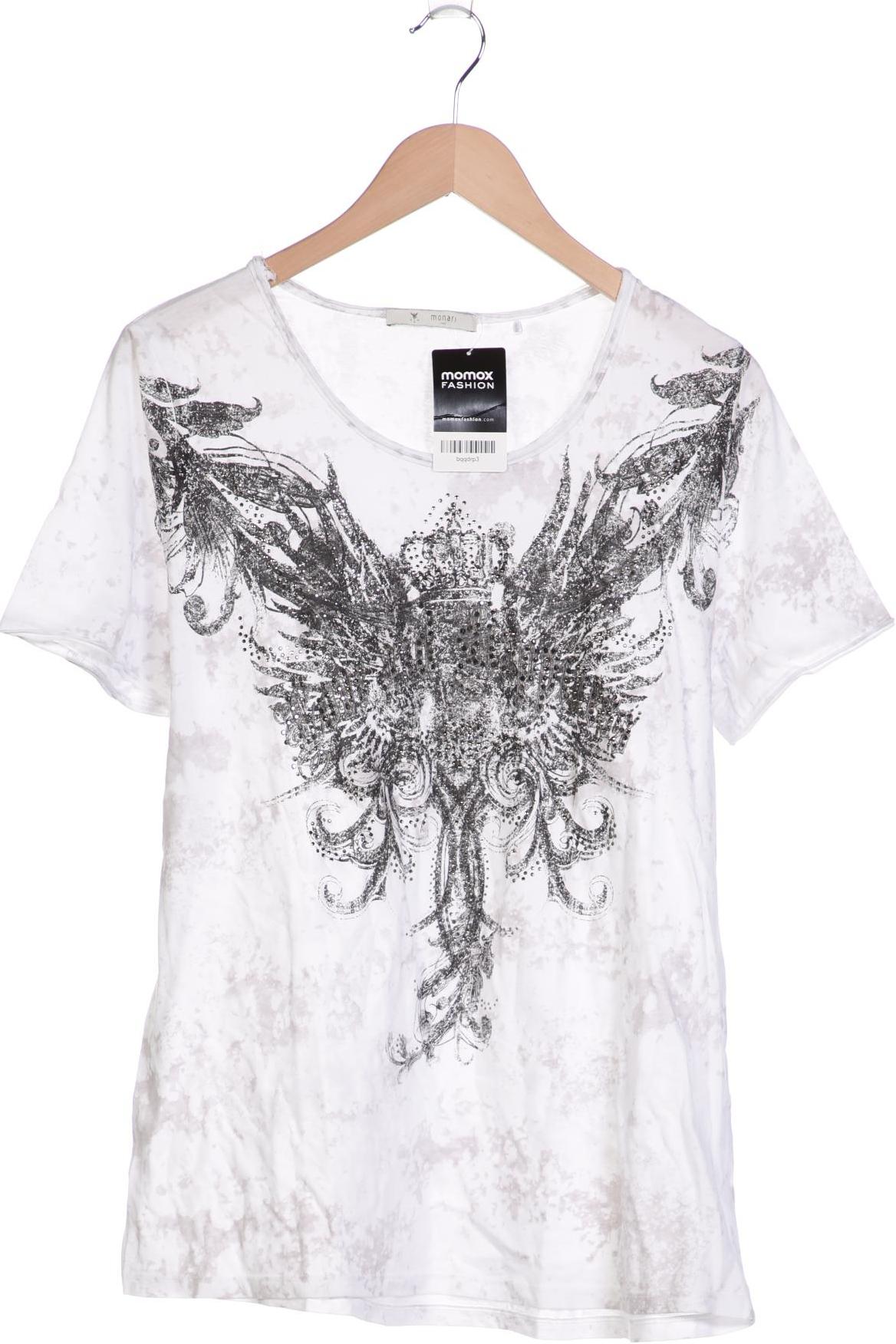 

monari Damen T-Shirt, weiß, Gr. 38