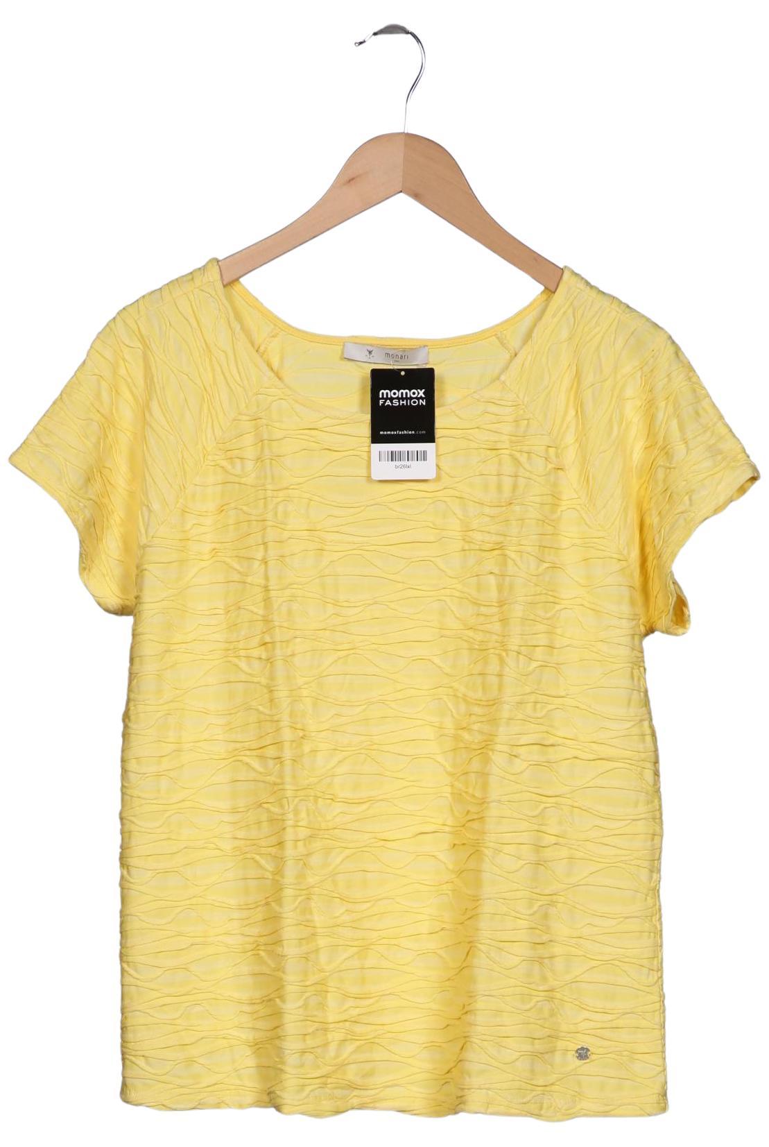 

monari Damen T-Shirt, gelb, Gr. 46