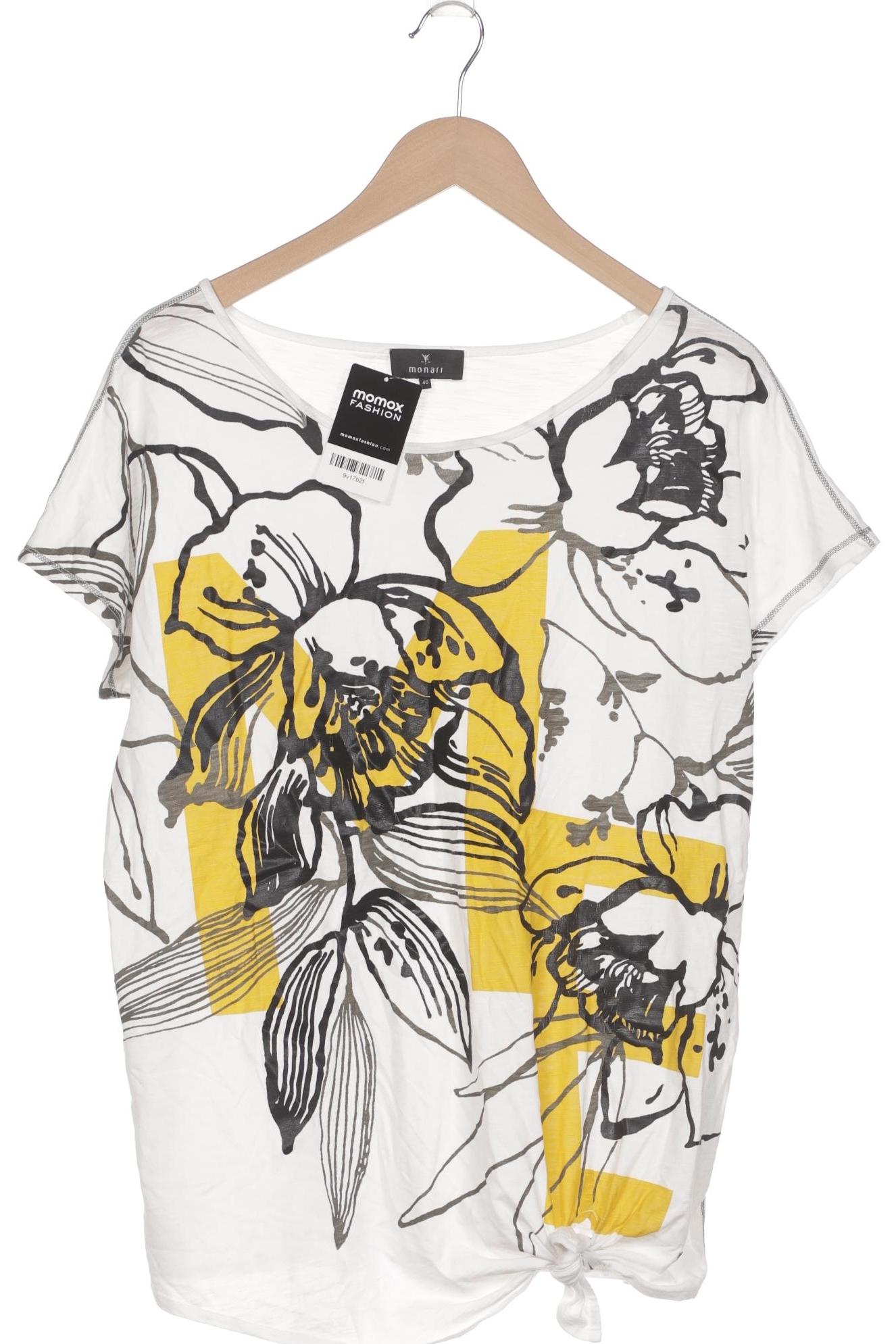 

monari Damen T-Shirt, weiß, Gr. 40