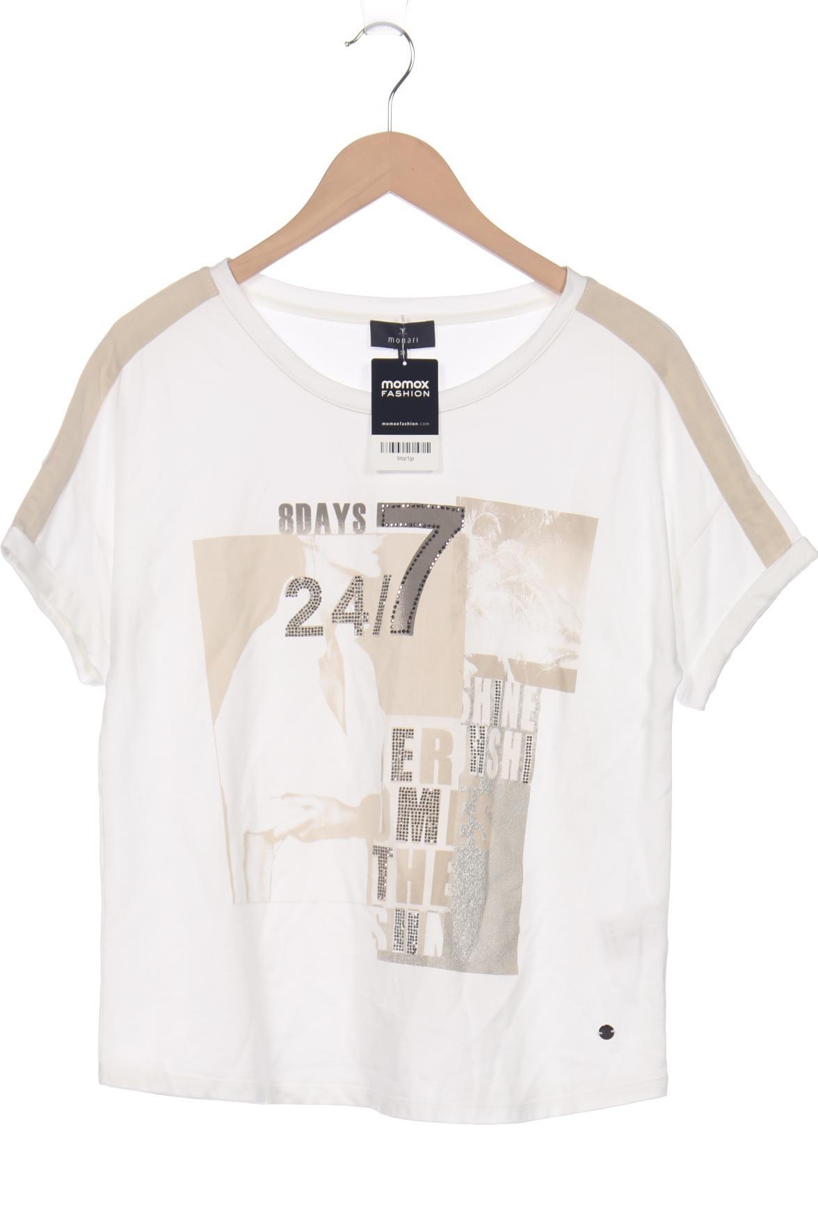 

monari Damen T-Shirt, weiß, Gr. 38
