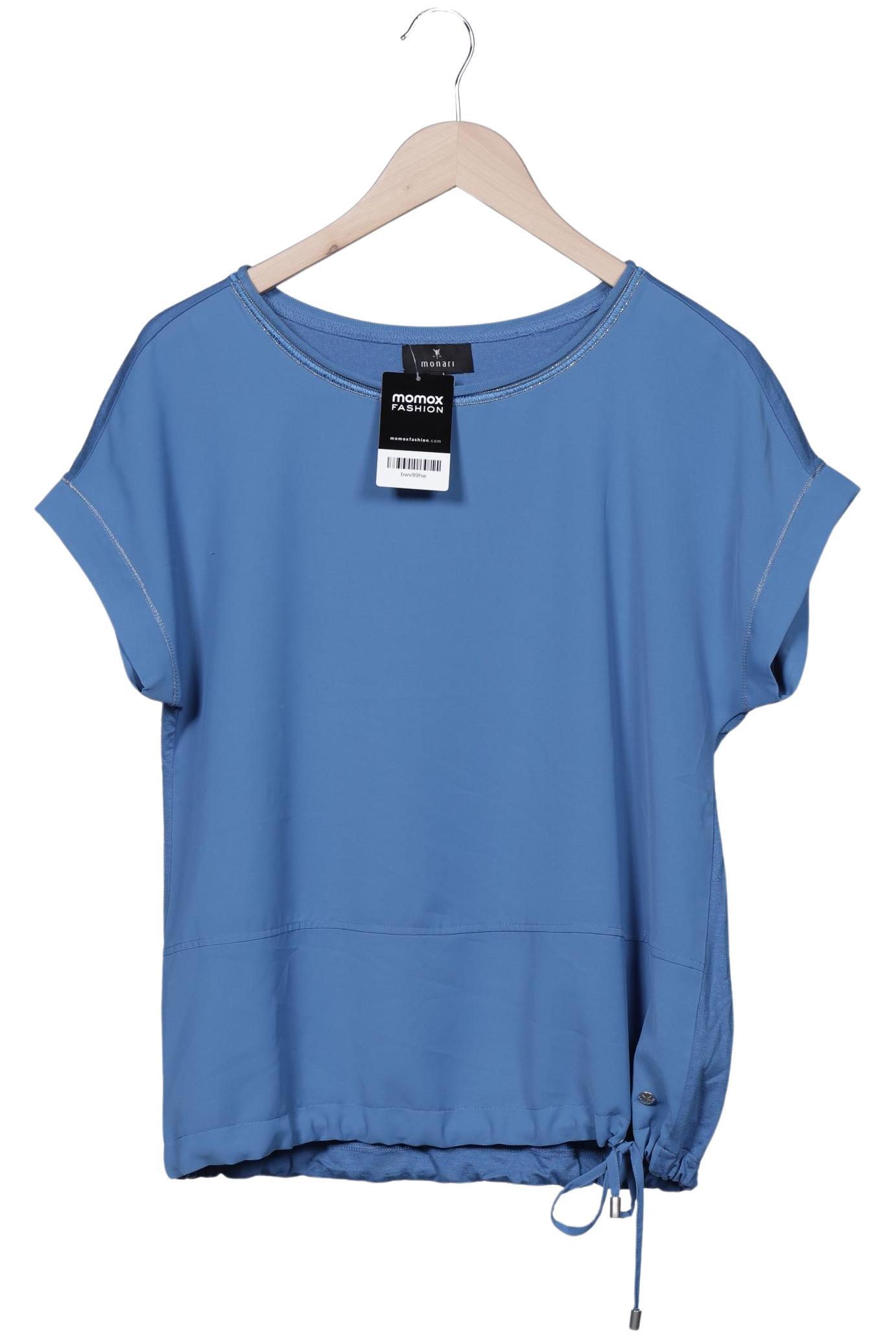 

monari Damen T-Shirt, blau, Gr. 38