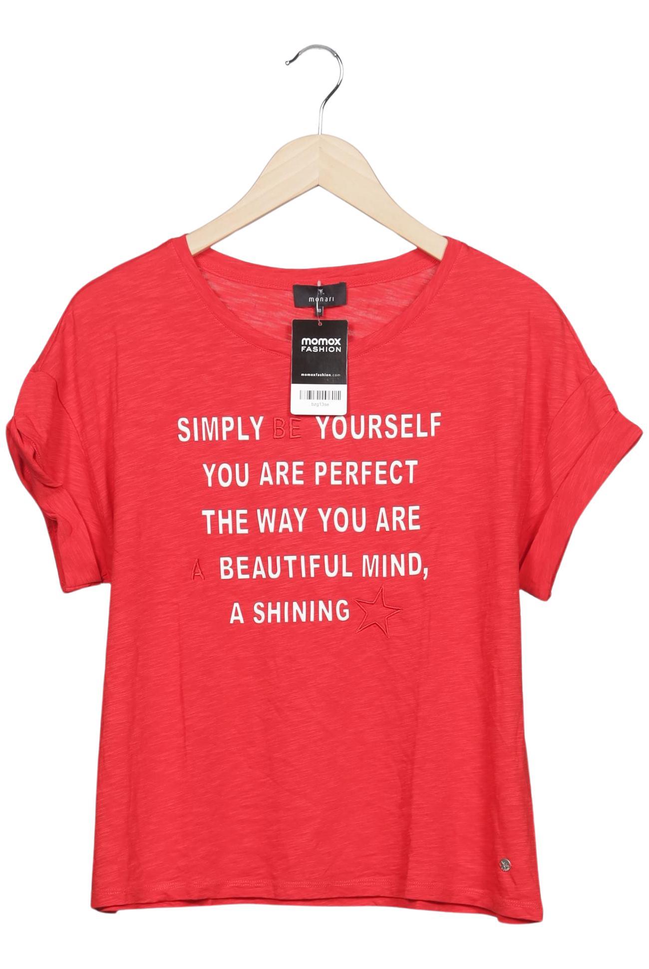 

monari Damen T-Shirt, rot, Gr. 40