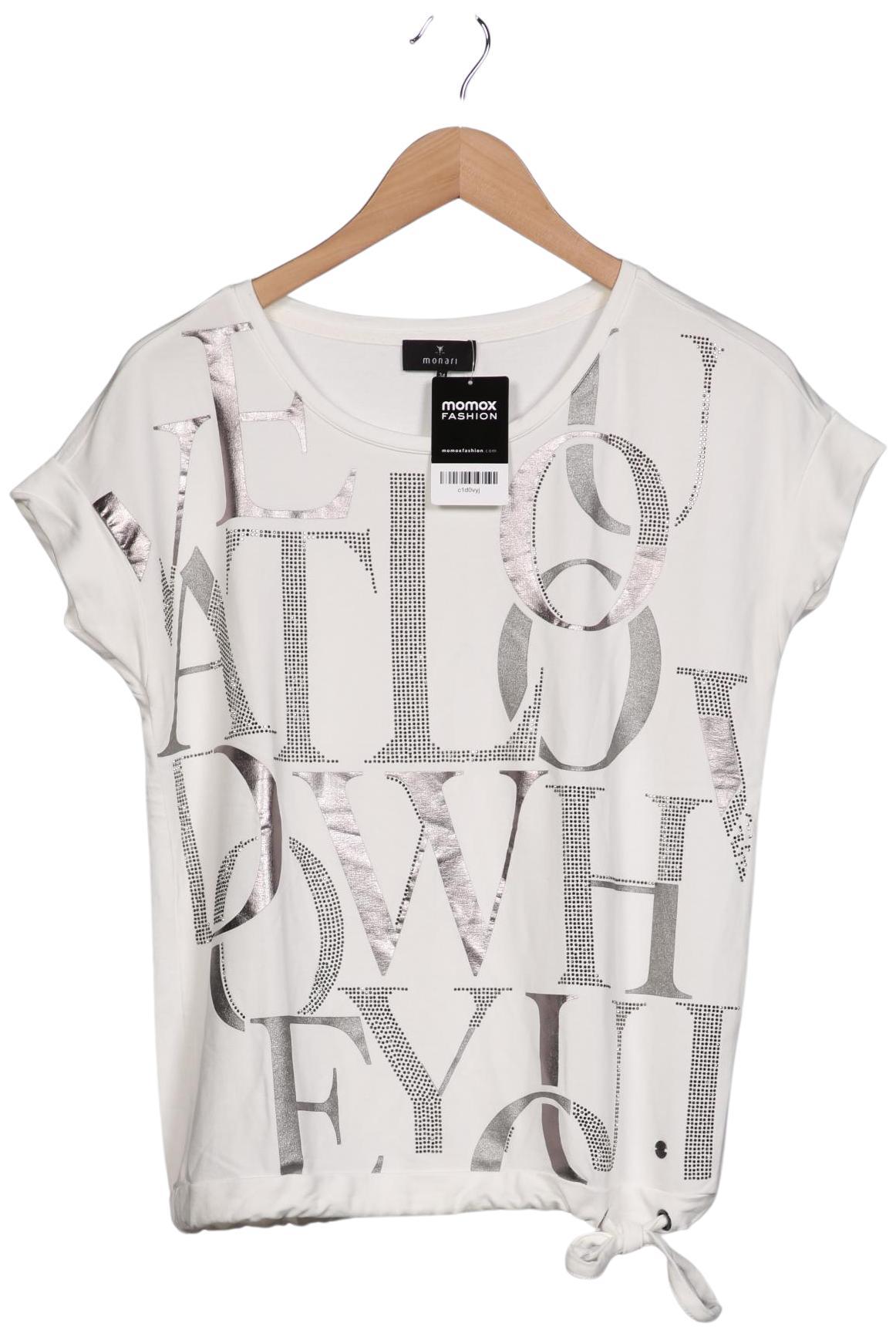 

monari Damen T-Shirt, weiß, Gr. 34