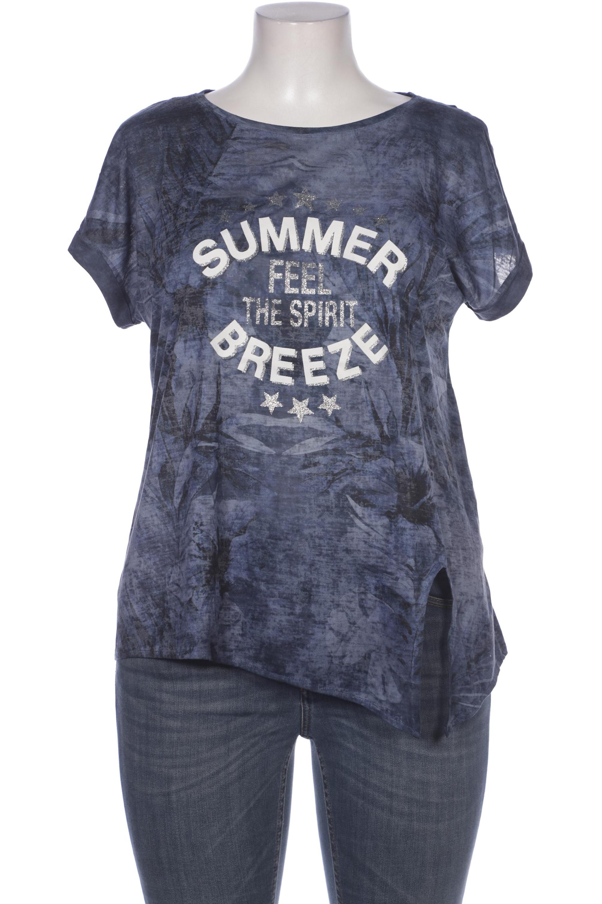 

monari Damen T-Shirt, marineblau, Gr. 42