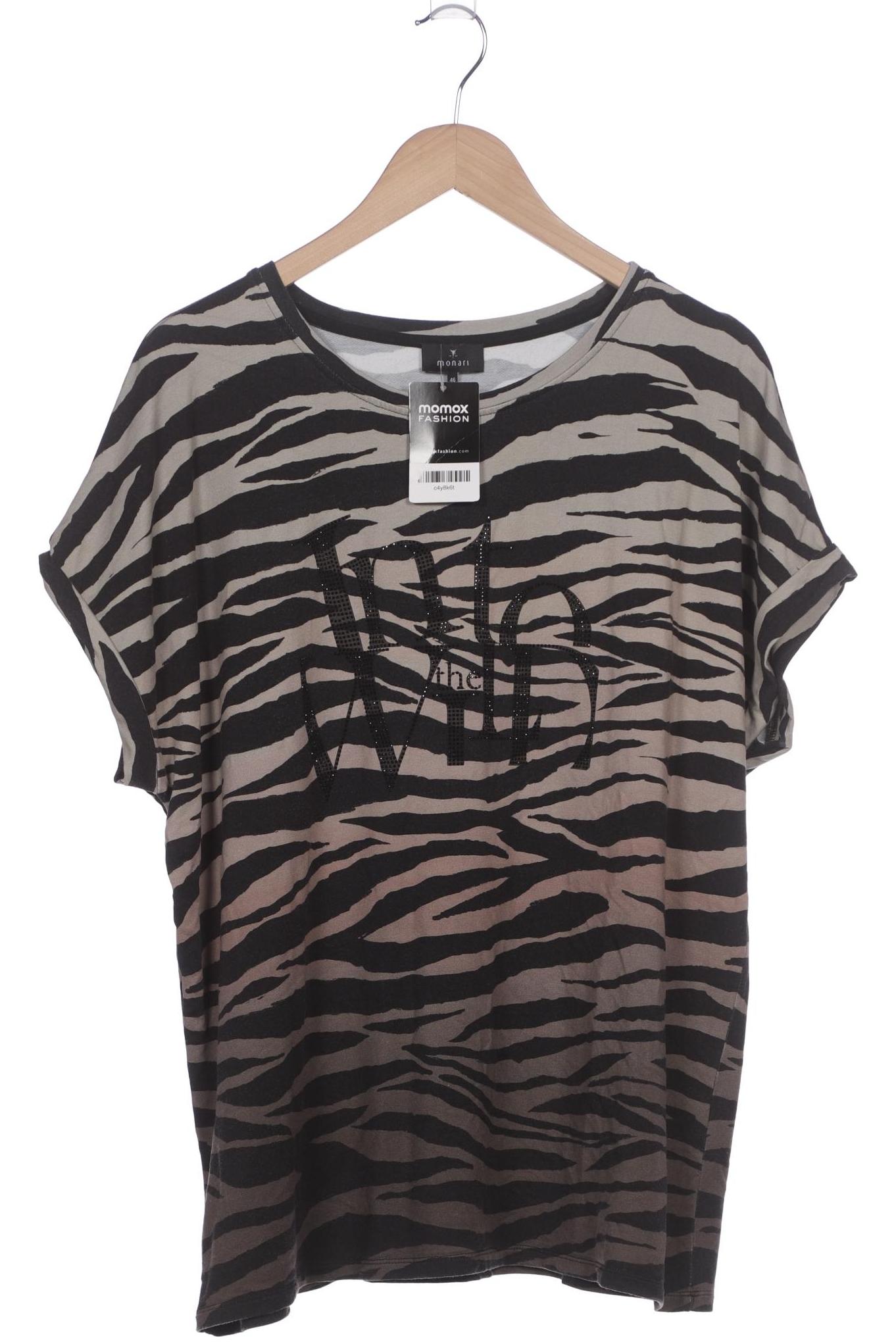 

monari Damen T-Shirt, braun, Gr. 46