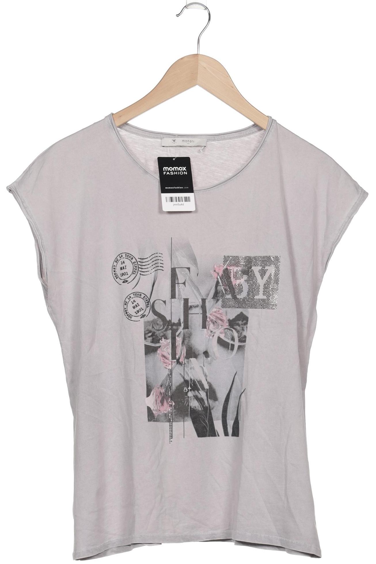 

monari Damen T-Shirt, grau, Gr. 42