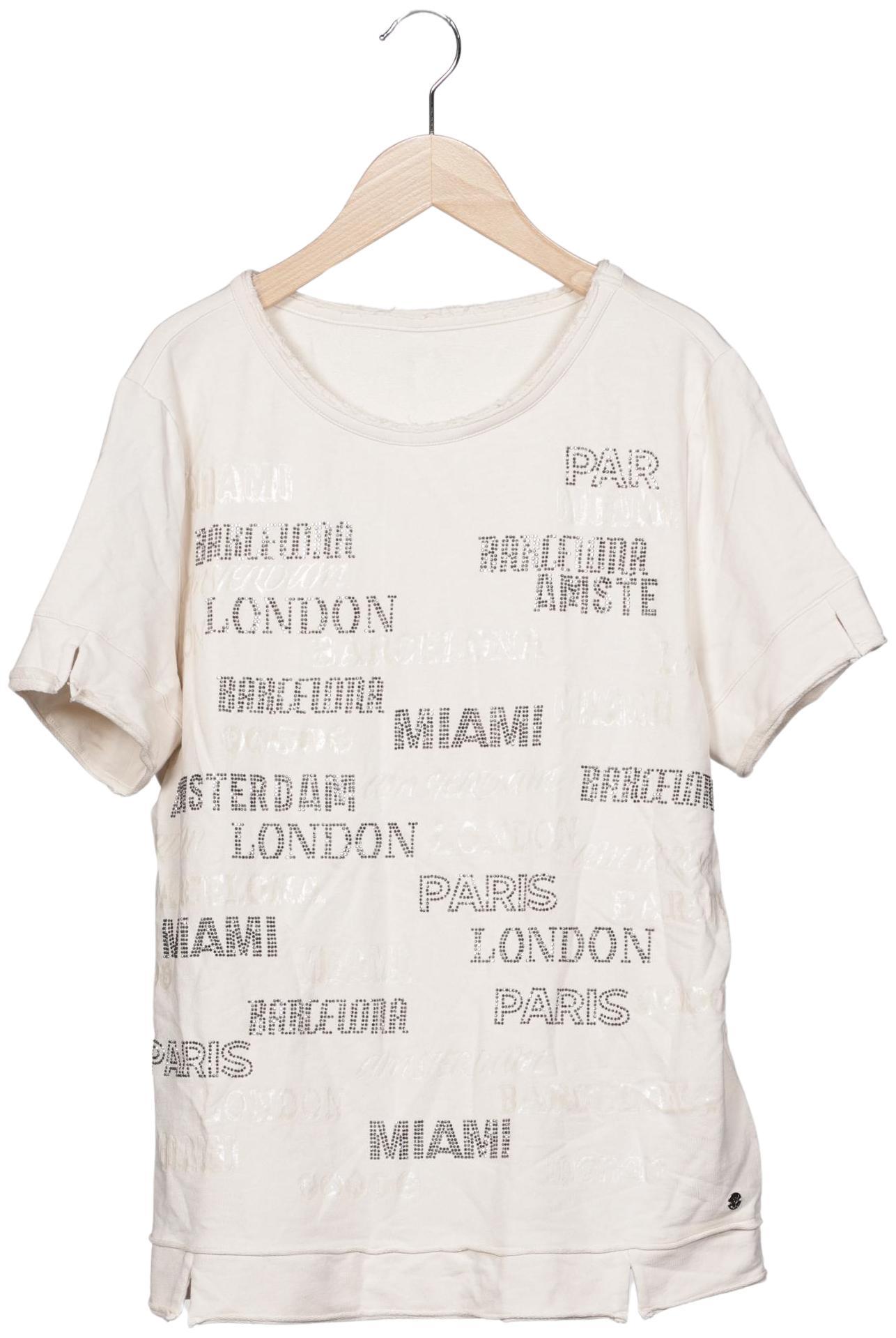 

monari Damen T-Shirt, beige, Gr. 42