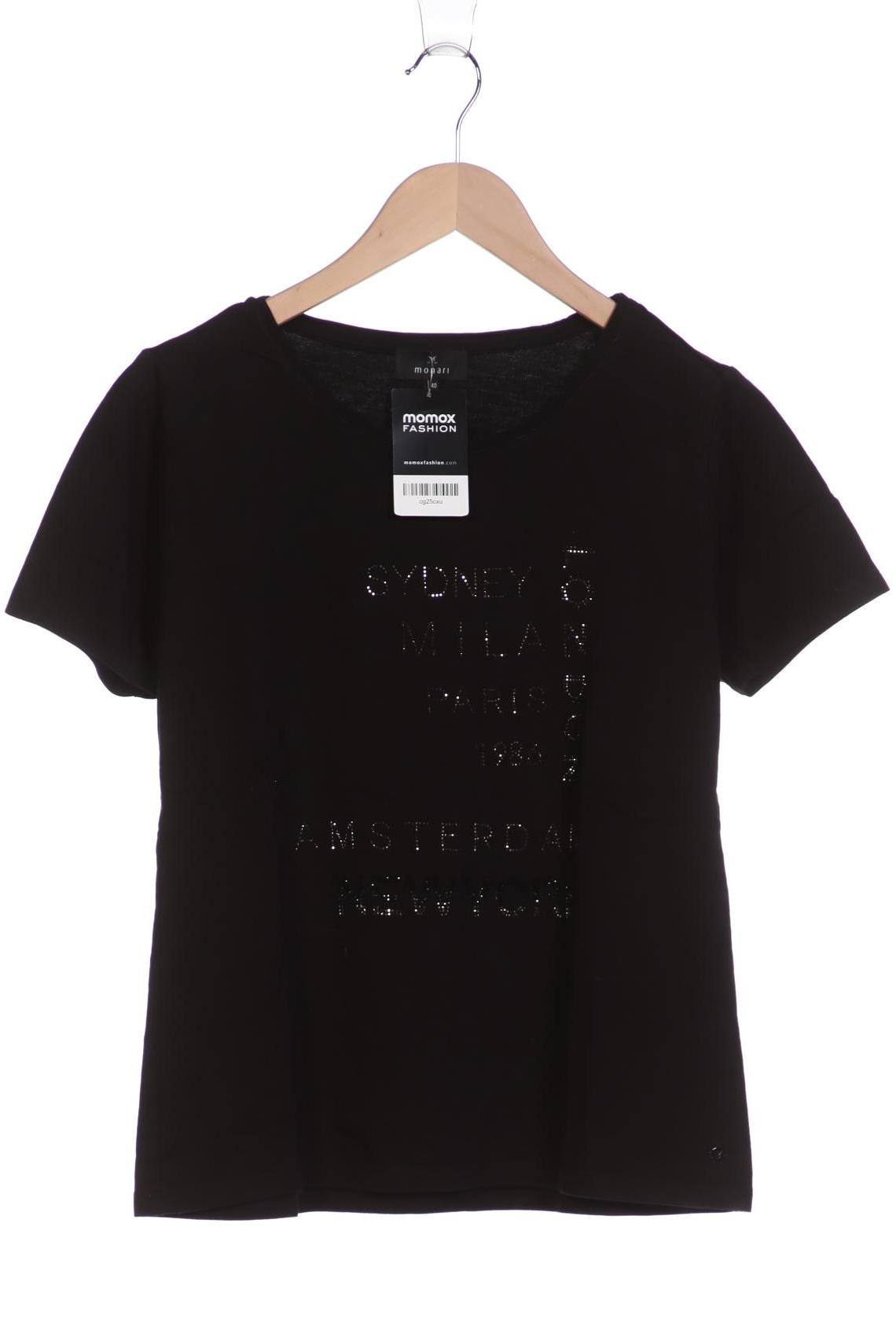 

monari Damen T-Shirt, schwarz