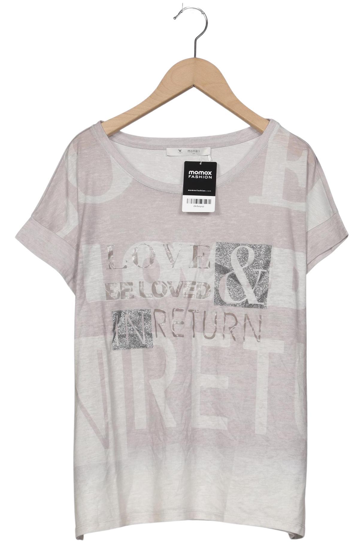 

monari Damen T-Shirt, grau, Gr. 40