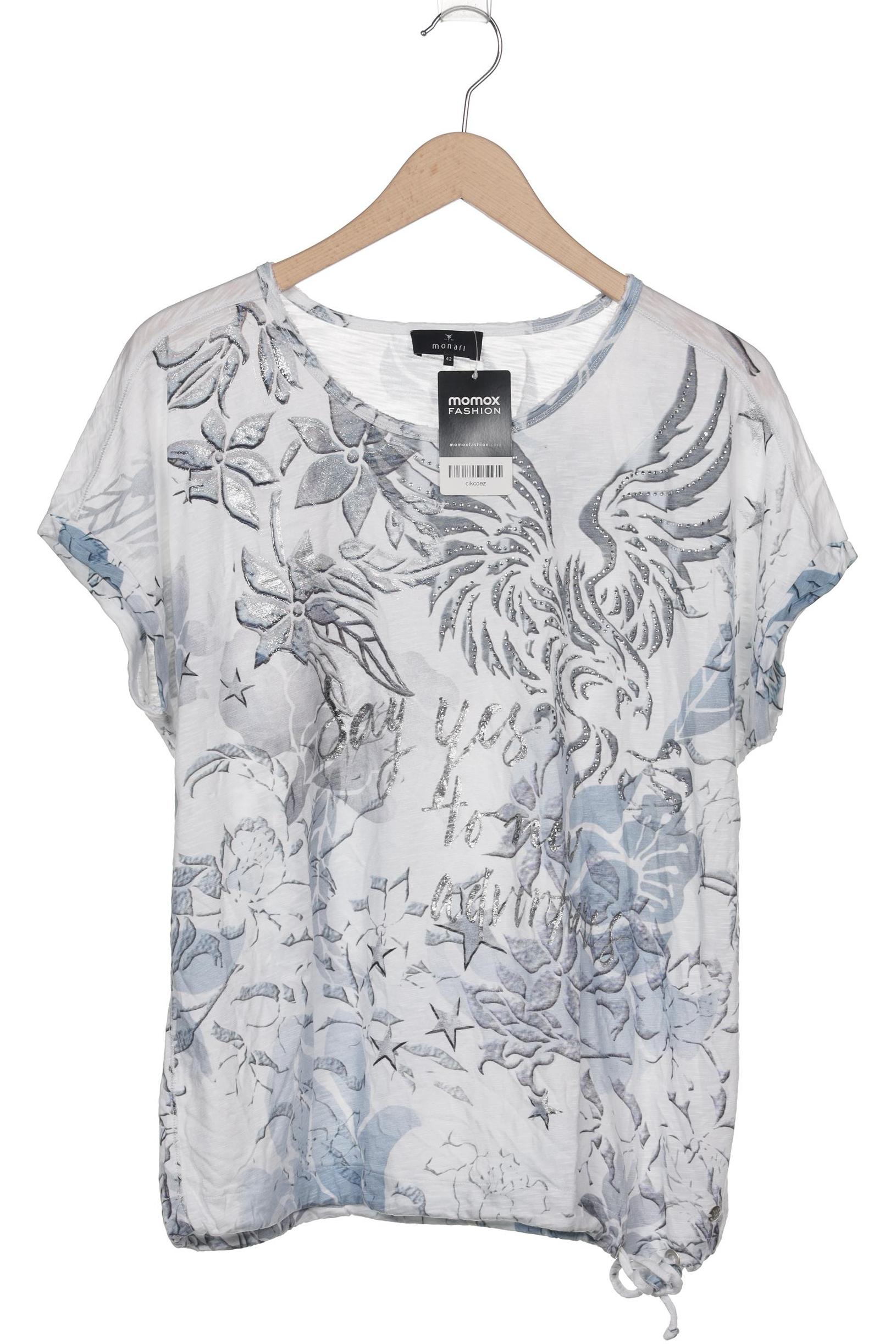 

monari Damen T-Shirt, blau, Gr. 42