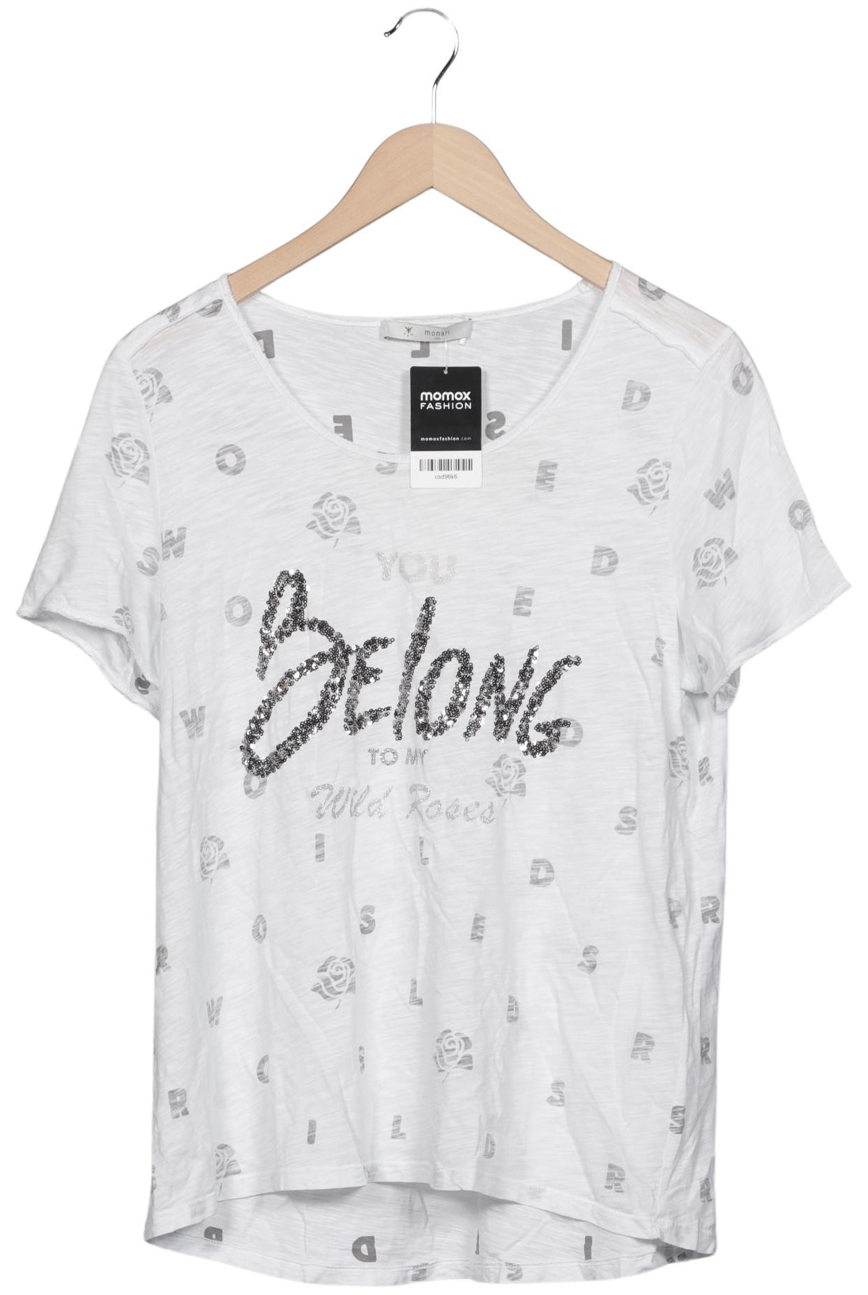 

monari Damen T-Shirt, weiß, Gr. 42