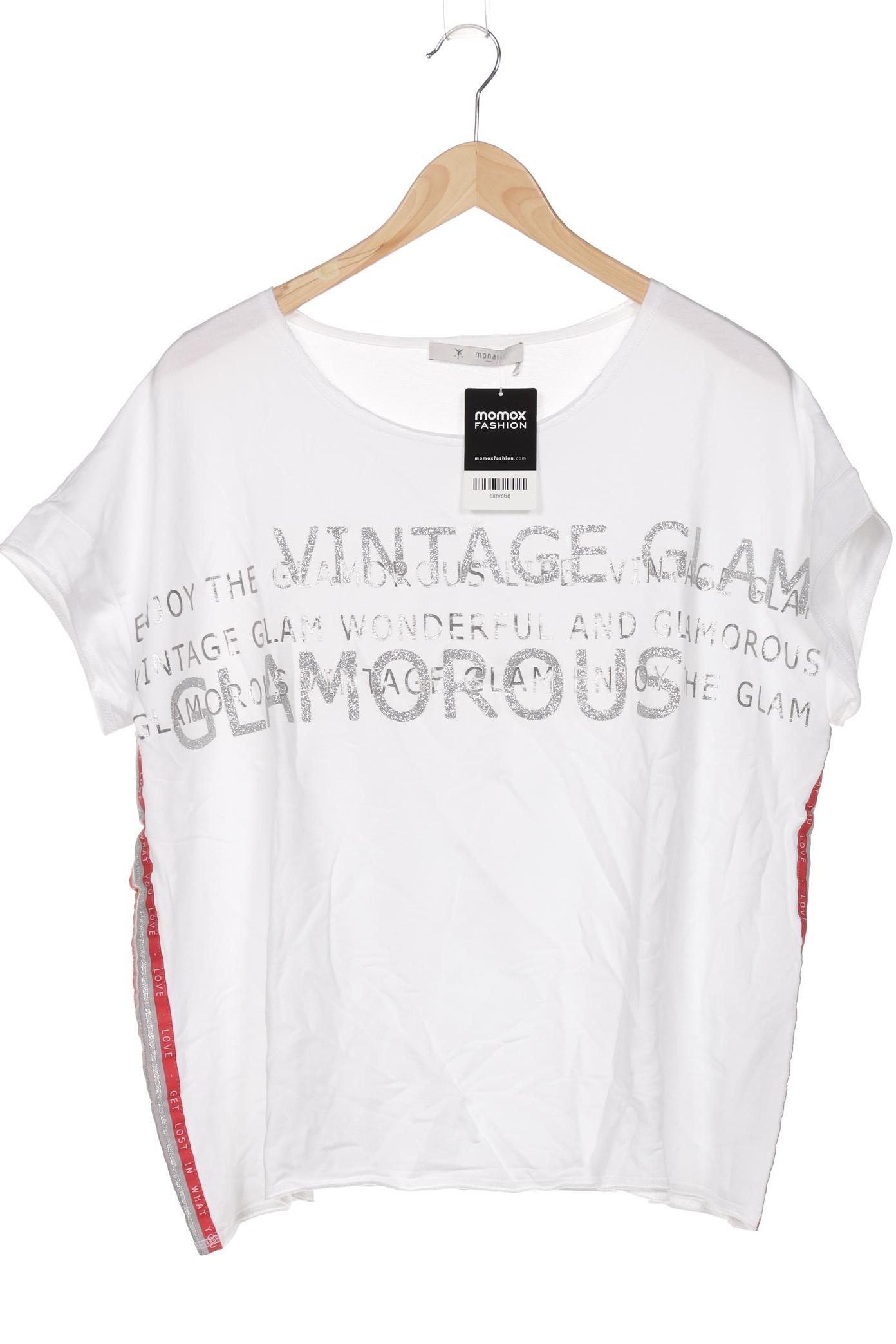 

monari Damen T-Shirt, weiß, Gr. 42