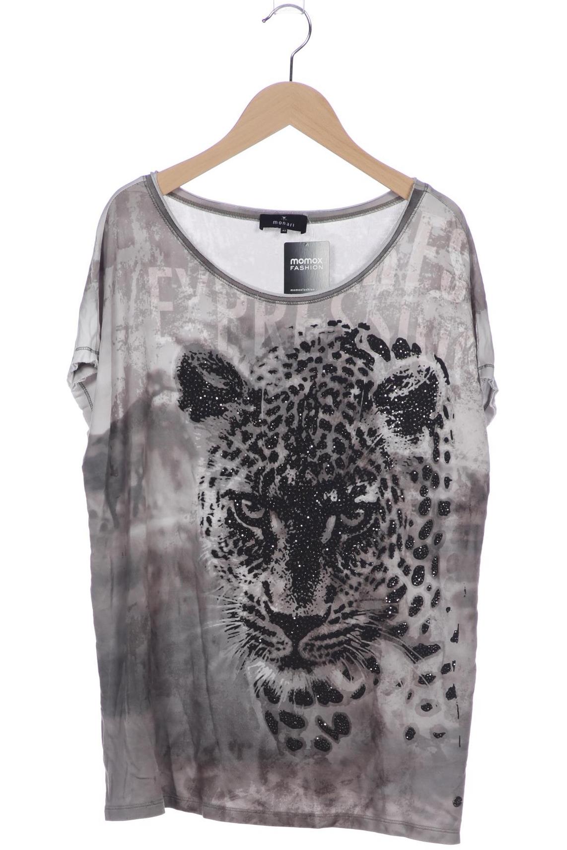 

monari Damen T-Shirt, grau, Gr. 42