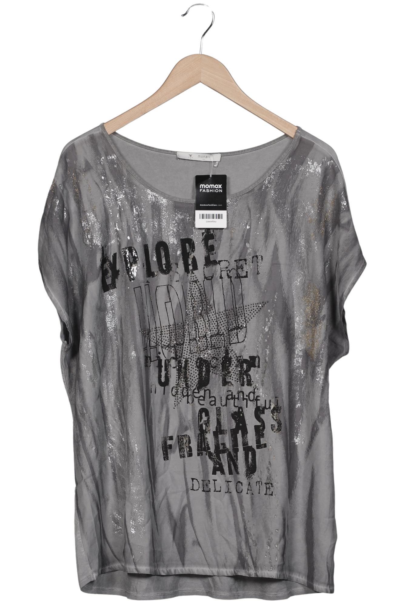 

monari Damen T-Shirt, grau, Gr. 44