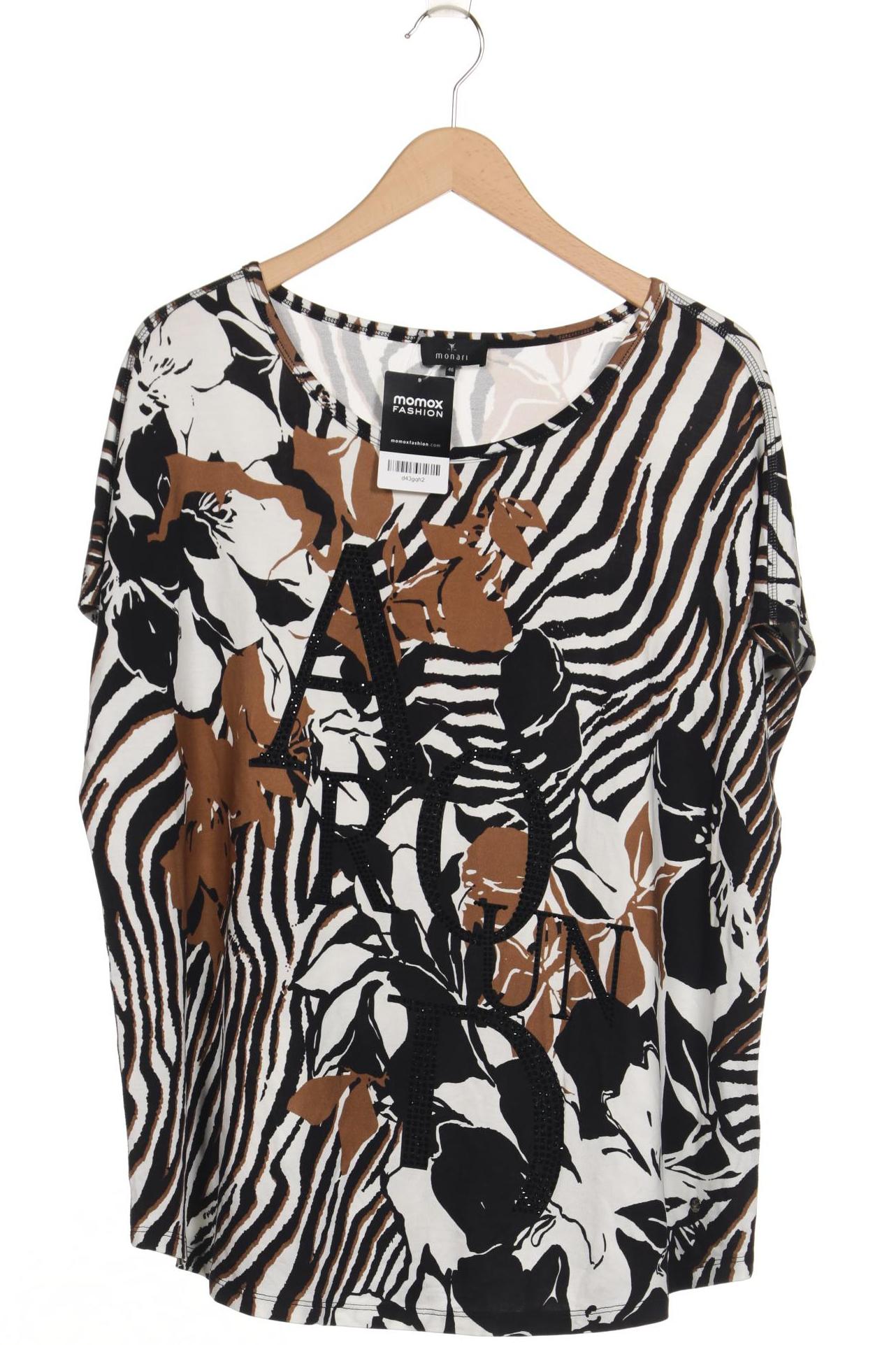 

monari Damen T-Shirt, braun, Gr. 46