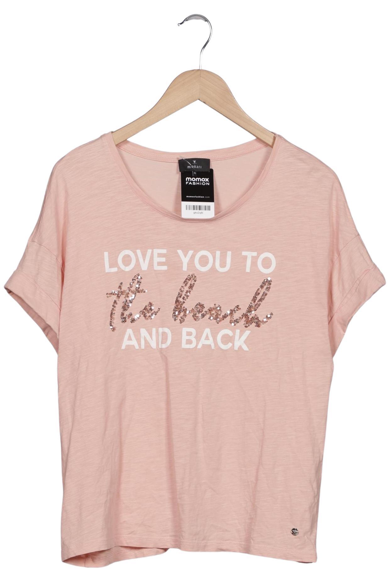 

monari Damen T-Shirt, pink, Gr. 42