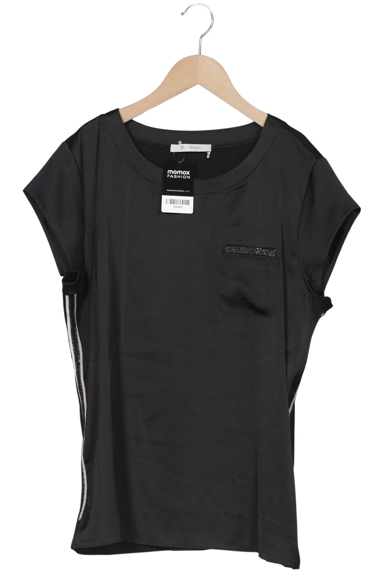 

monari Damen T-Shirt, schwarz, Gr. 42