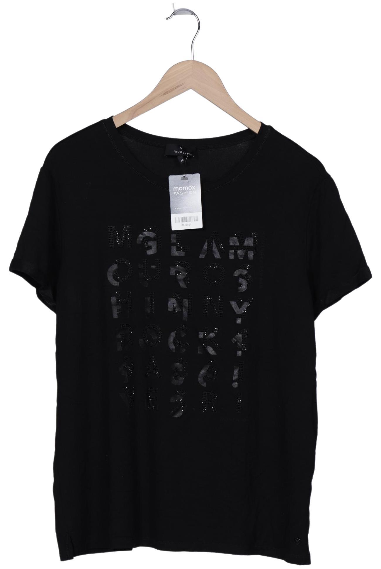 

monari Damen T-Shirt, schwarz, Gr. 40