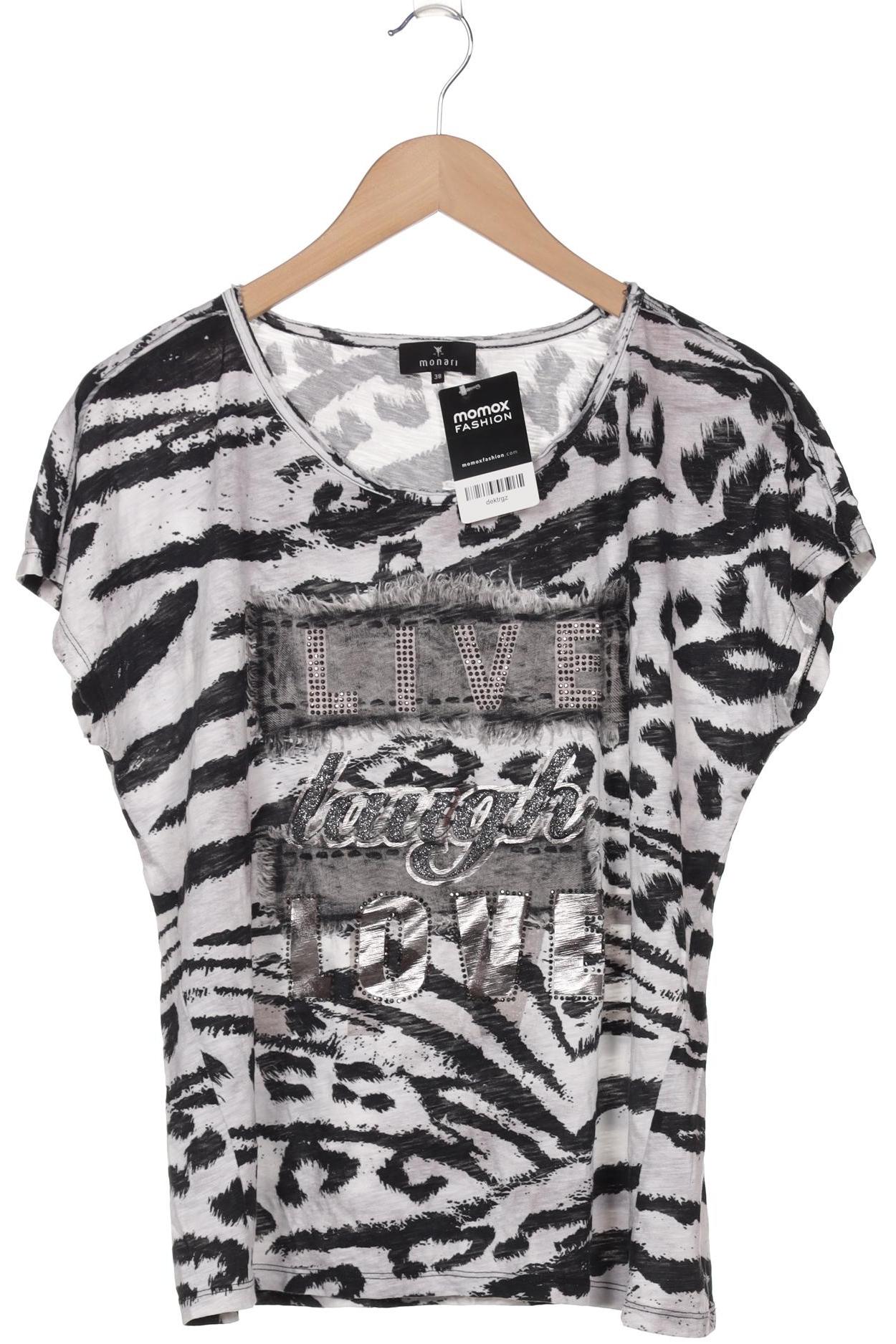 

monari Damen T-Shirt, grau, Gr. 38